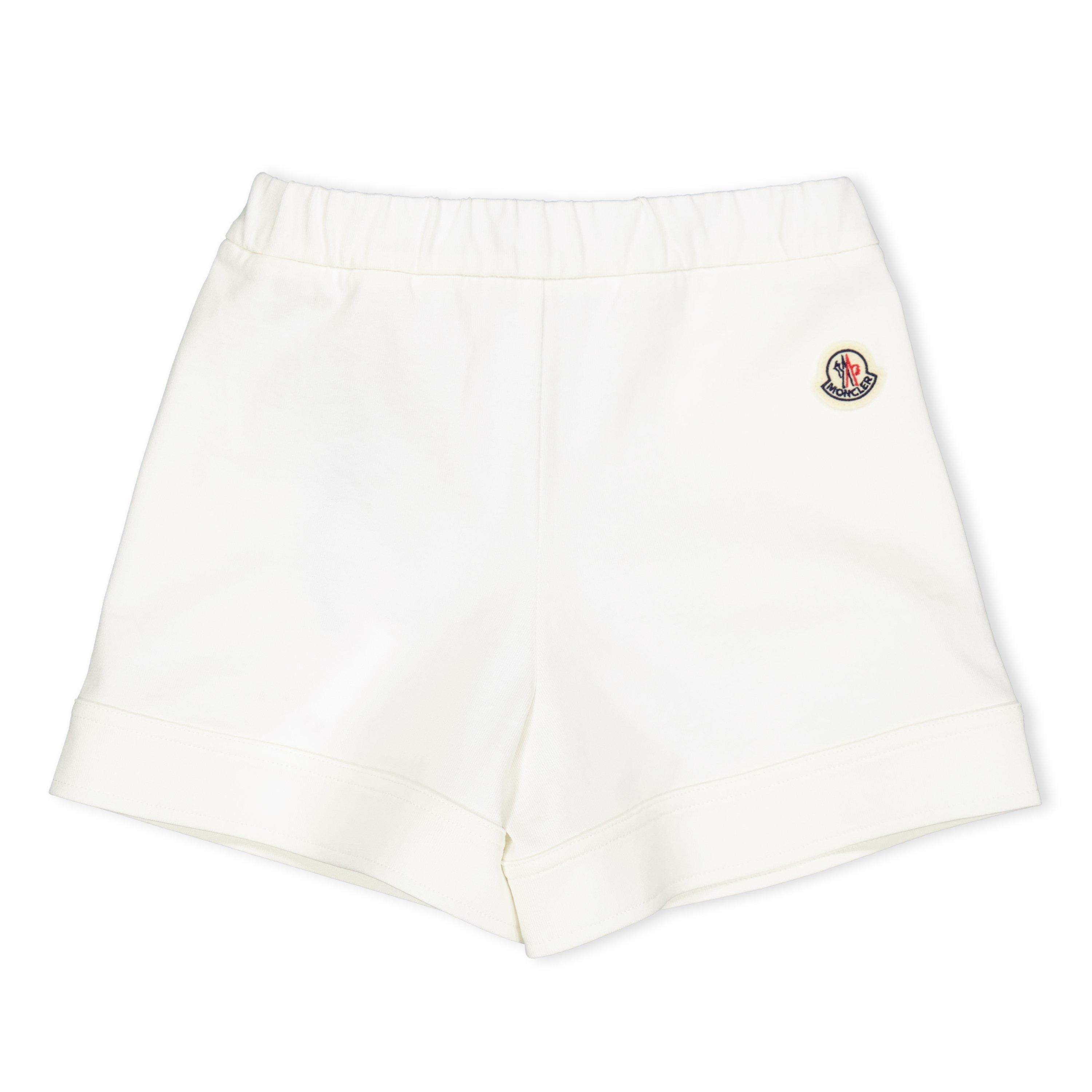 White 034 - Moncler - Moncler Logo Shorts Jn62 - 2