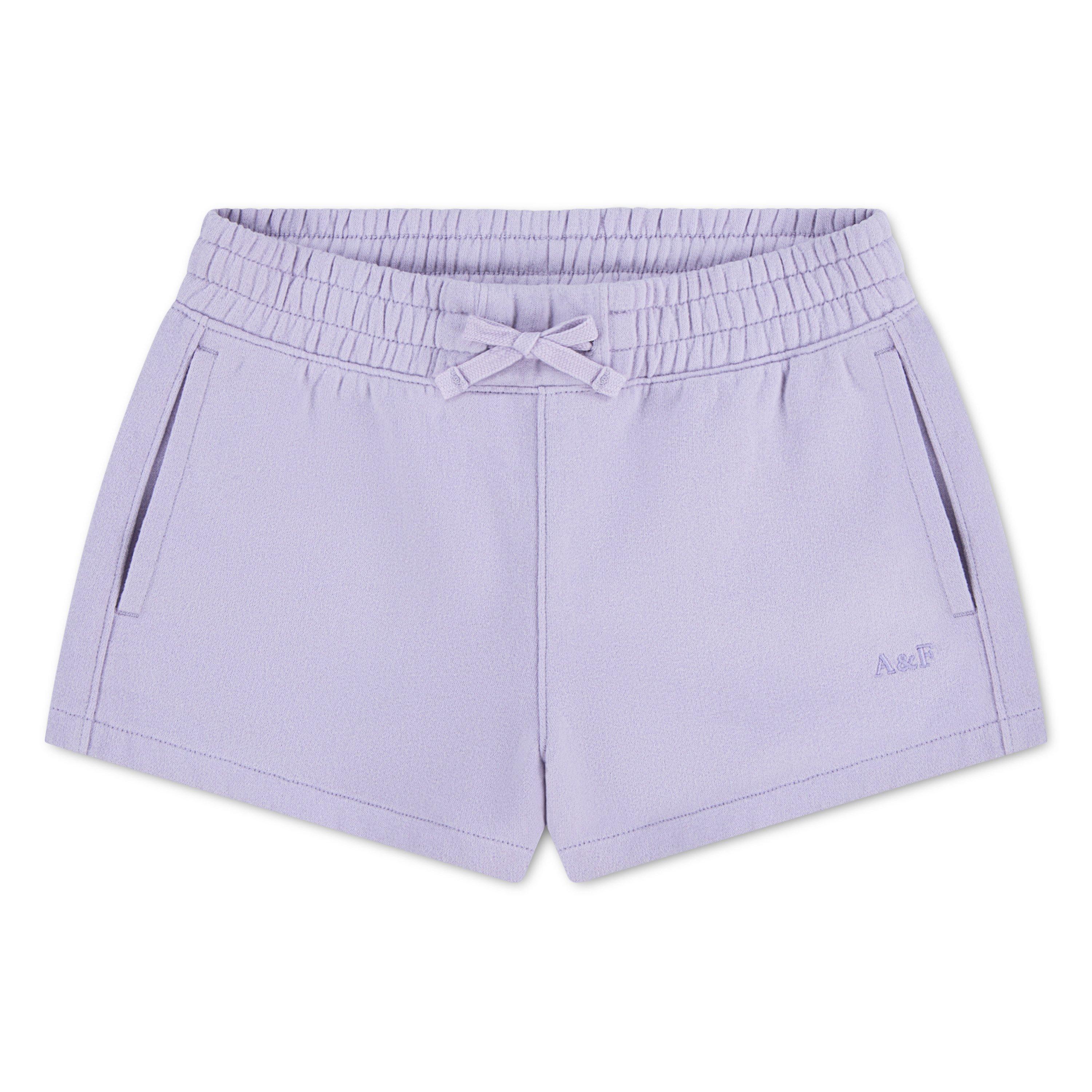 Abercrombie And Fitch Girls Kids' Fleece Shorts - Orchid P5b - 13-14Y