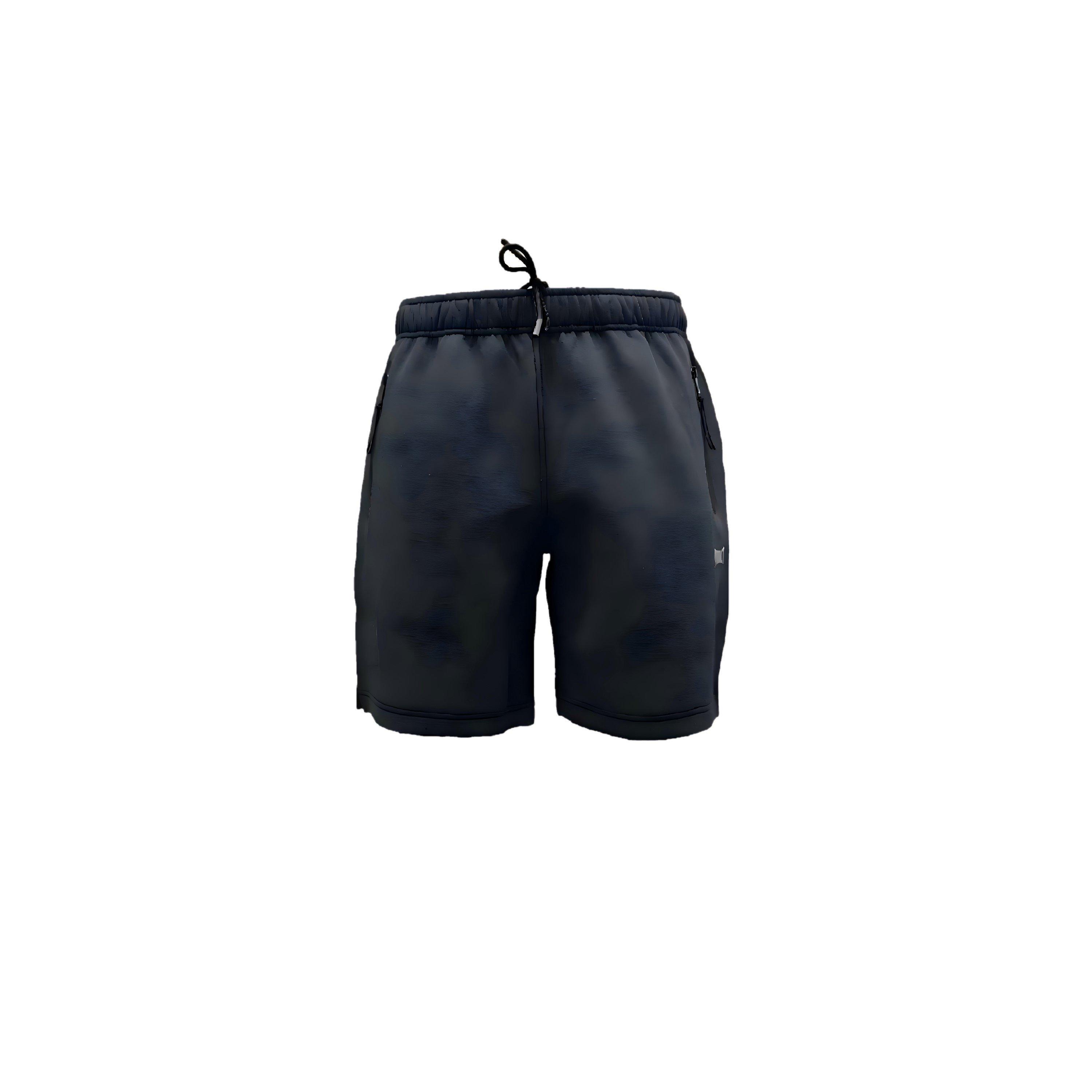 Black - Everlast - Men's Cotton Drawstring Shorts - 1