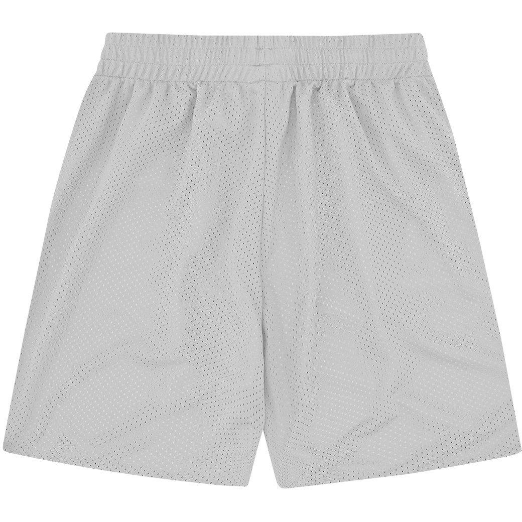 Grey - ICECREAM - Men's Fleece Jogger Shorts - 2