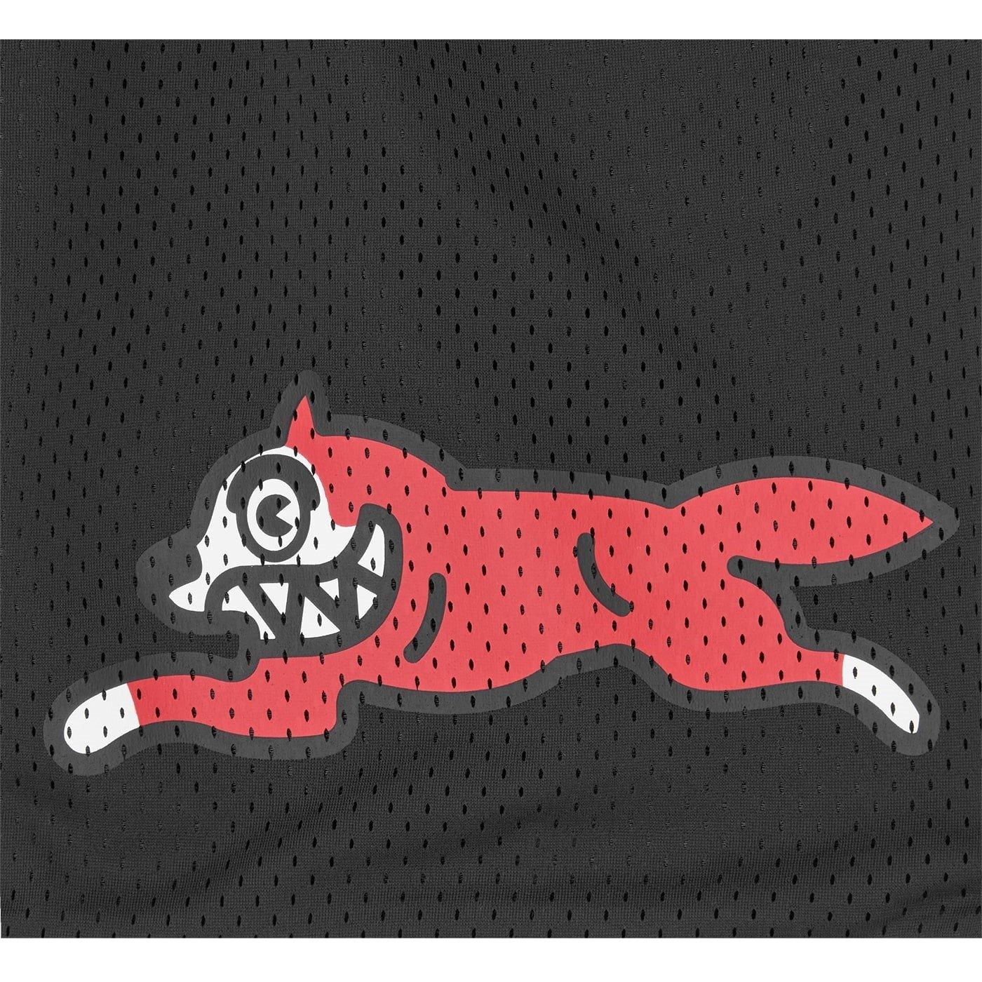 Black - ICECREAM - IC Run Dog Mesh Shrt Sn63 - 3