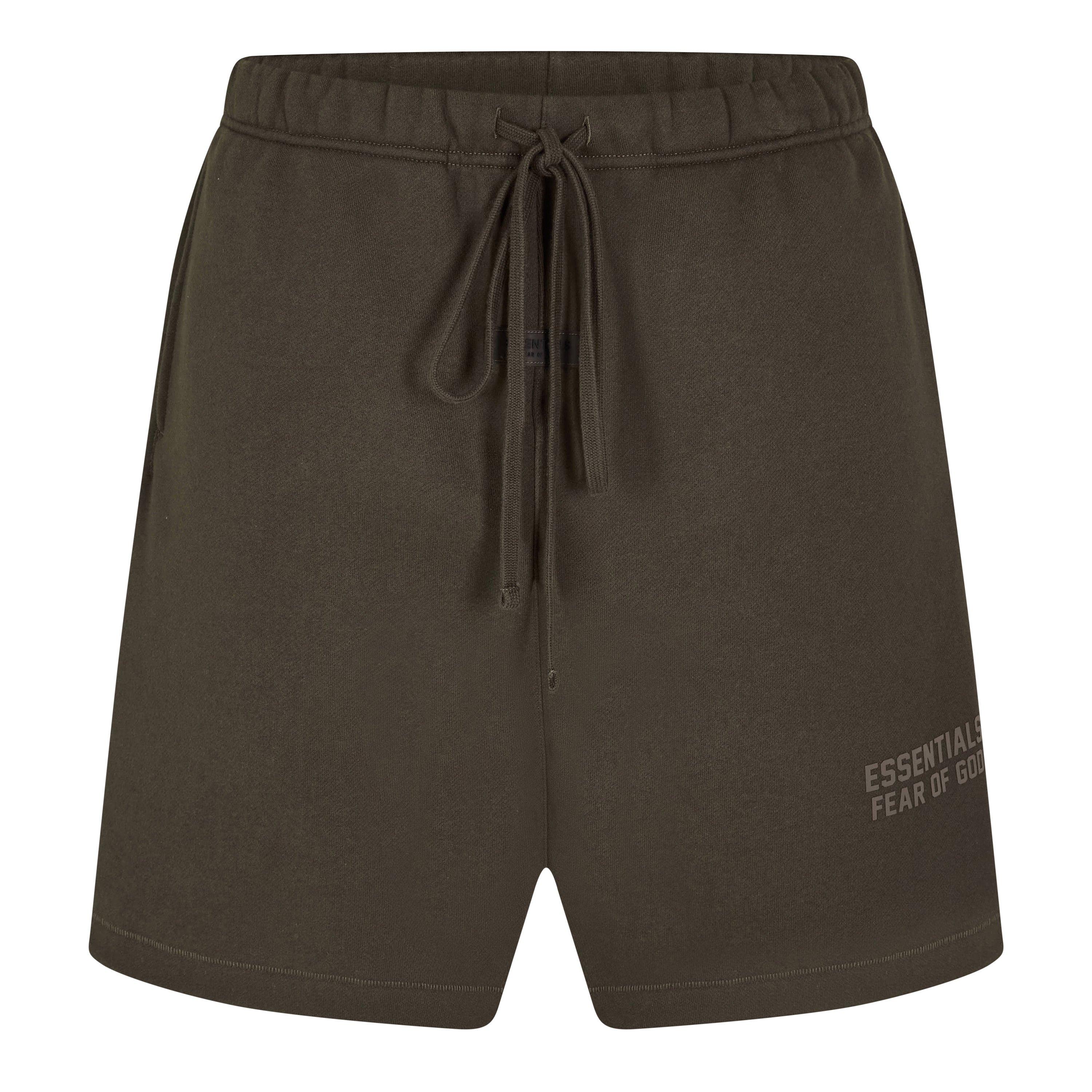 Black - Fear Of God Essentials - Men's Fleece Jogger Shorts - 1