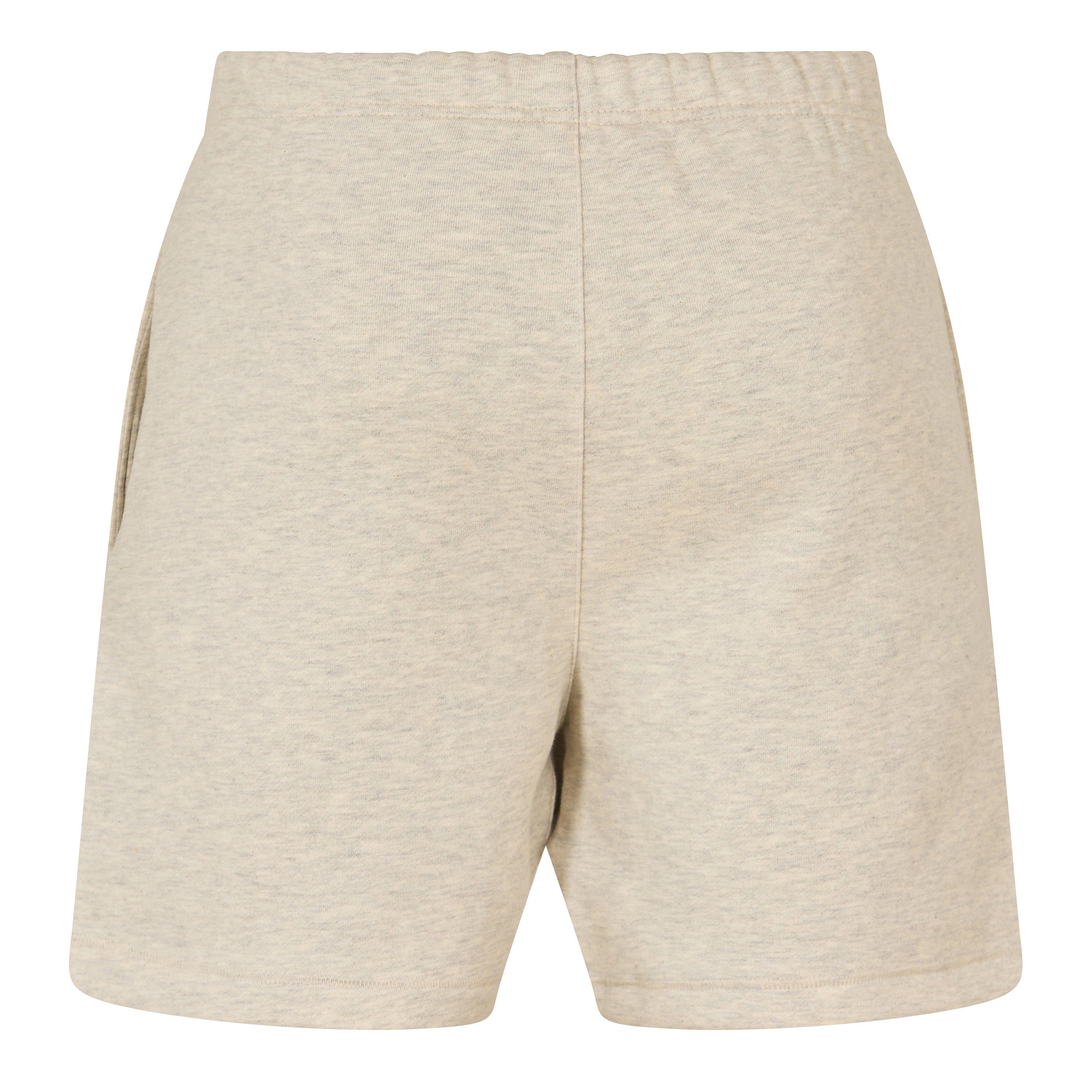 Light Oatmeal - Fear Of God Essentials - Unisex Adults Fleece Jogger Shorts - 2