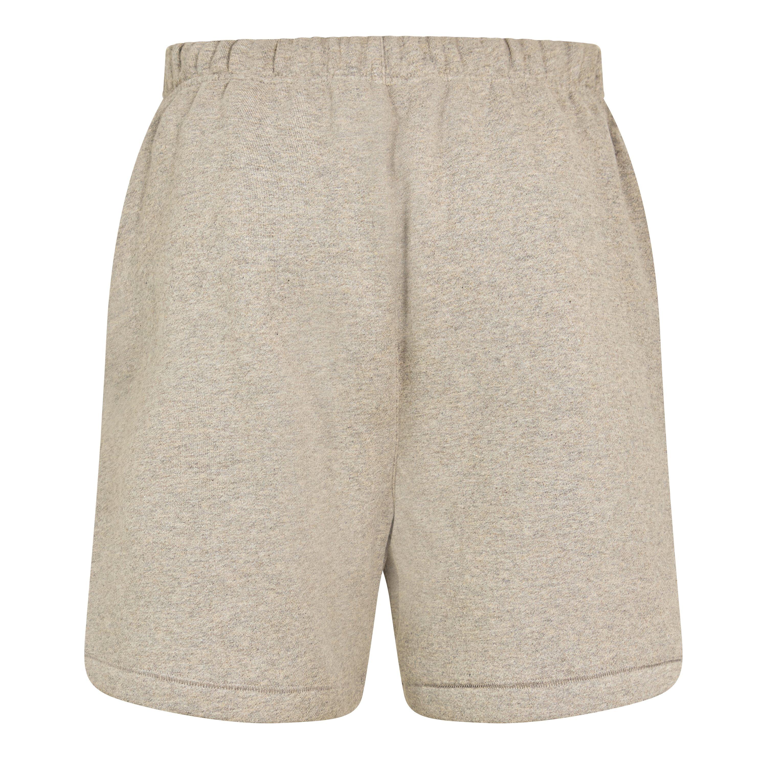 Dark Oatmeal - Fear Of God Essentials - Unisex Adults Fleece Jogger Shorts - 2