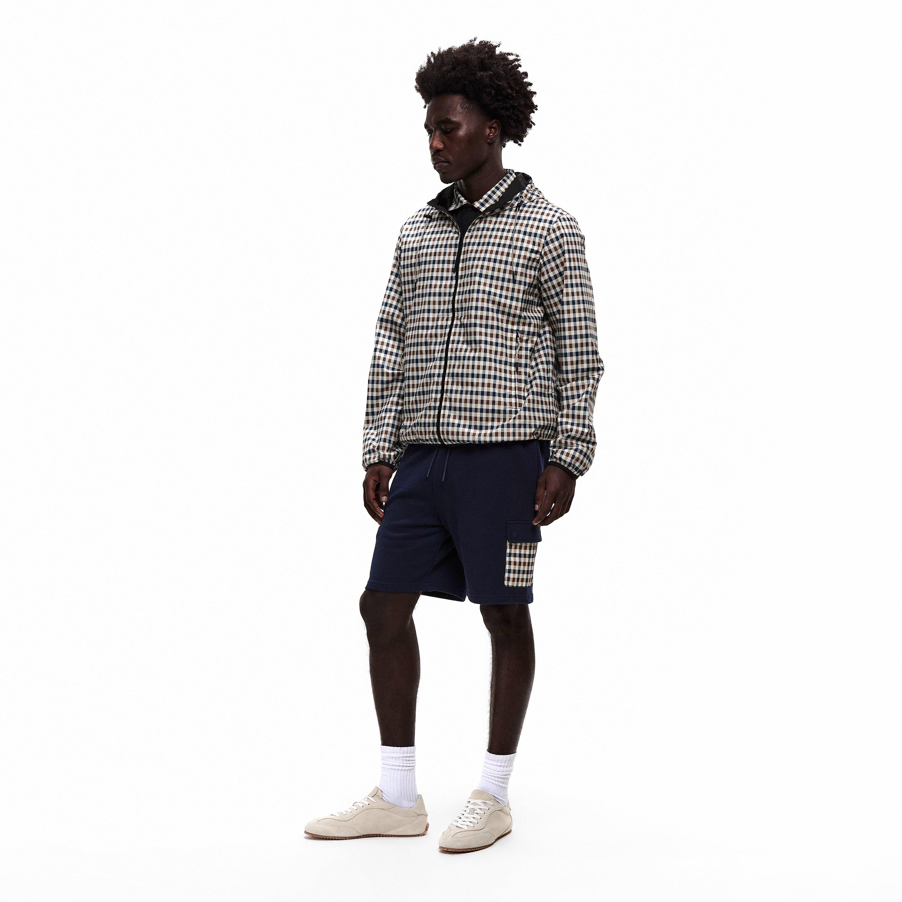 Navy - Aquascutum - AquAct Lam Pkt Short Sn62 - 6