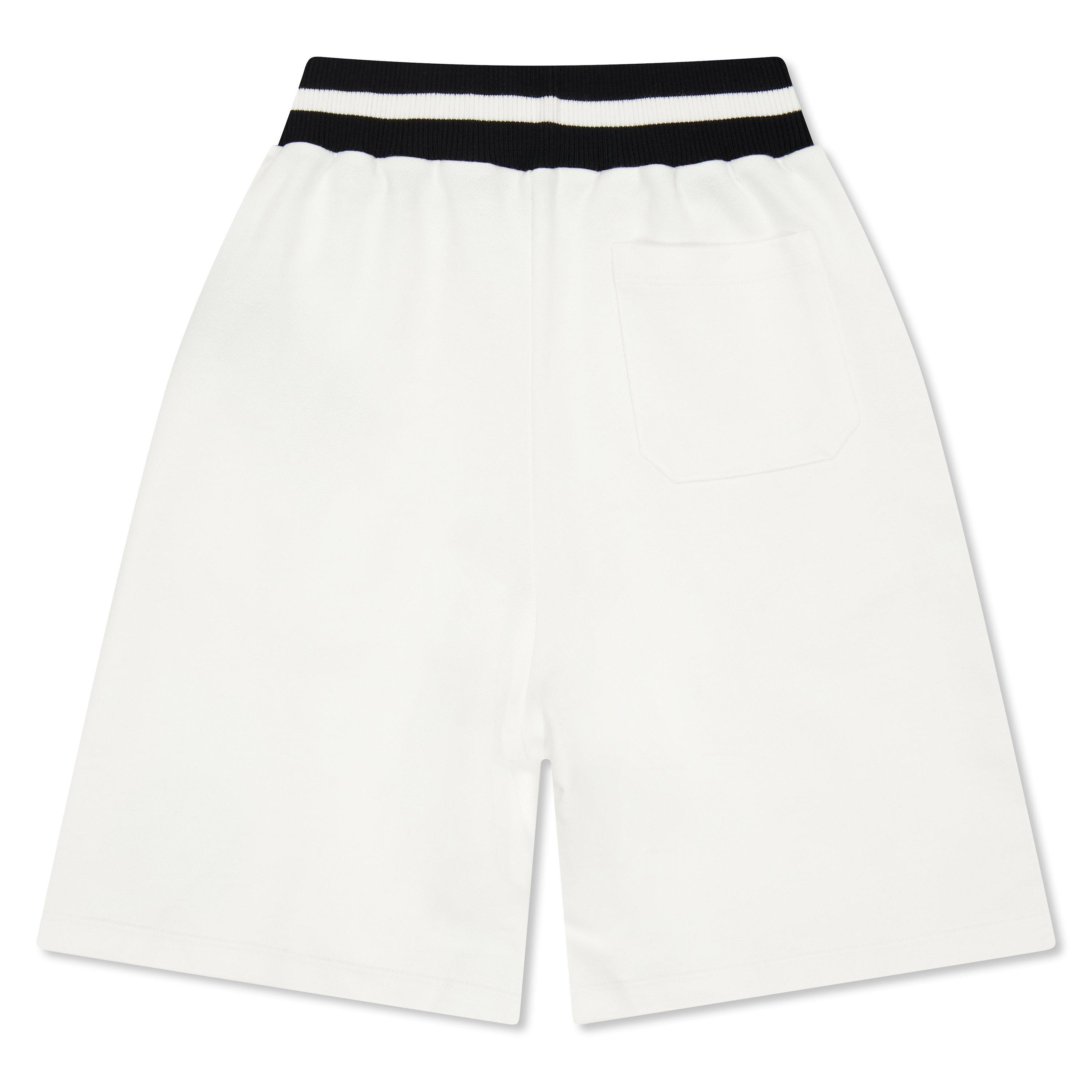 Wht Blk 100NE - Balmain - Balmain Lgo Shorts Jn61 - 2