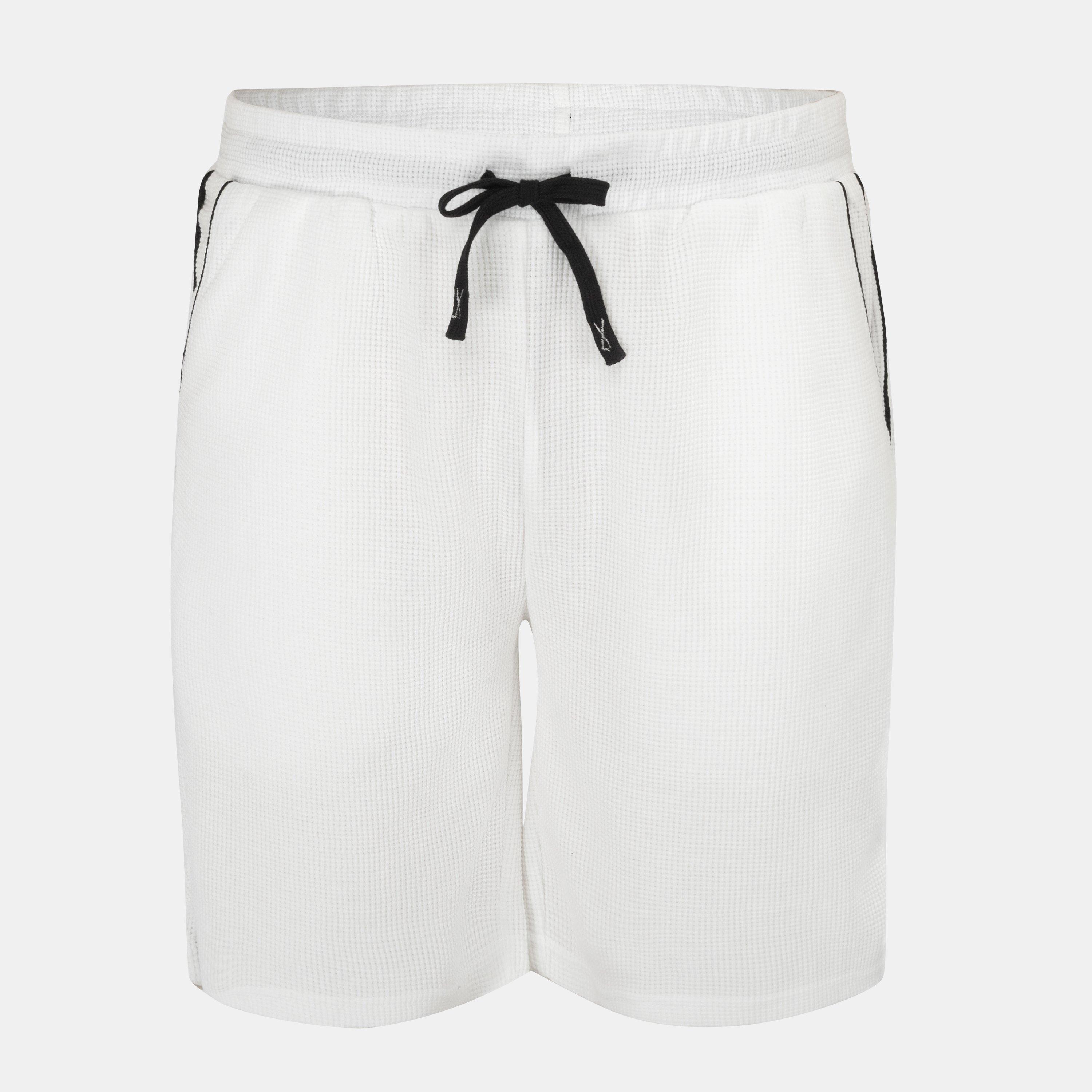 Fabric Men's Waffle Shorts - White - XL