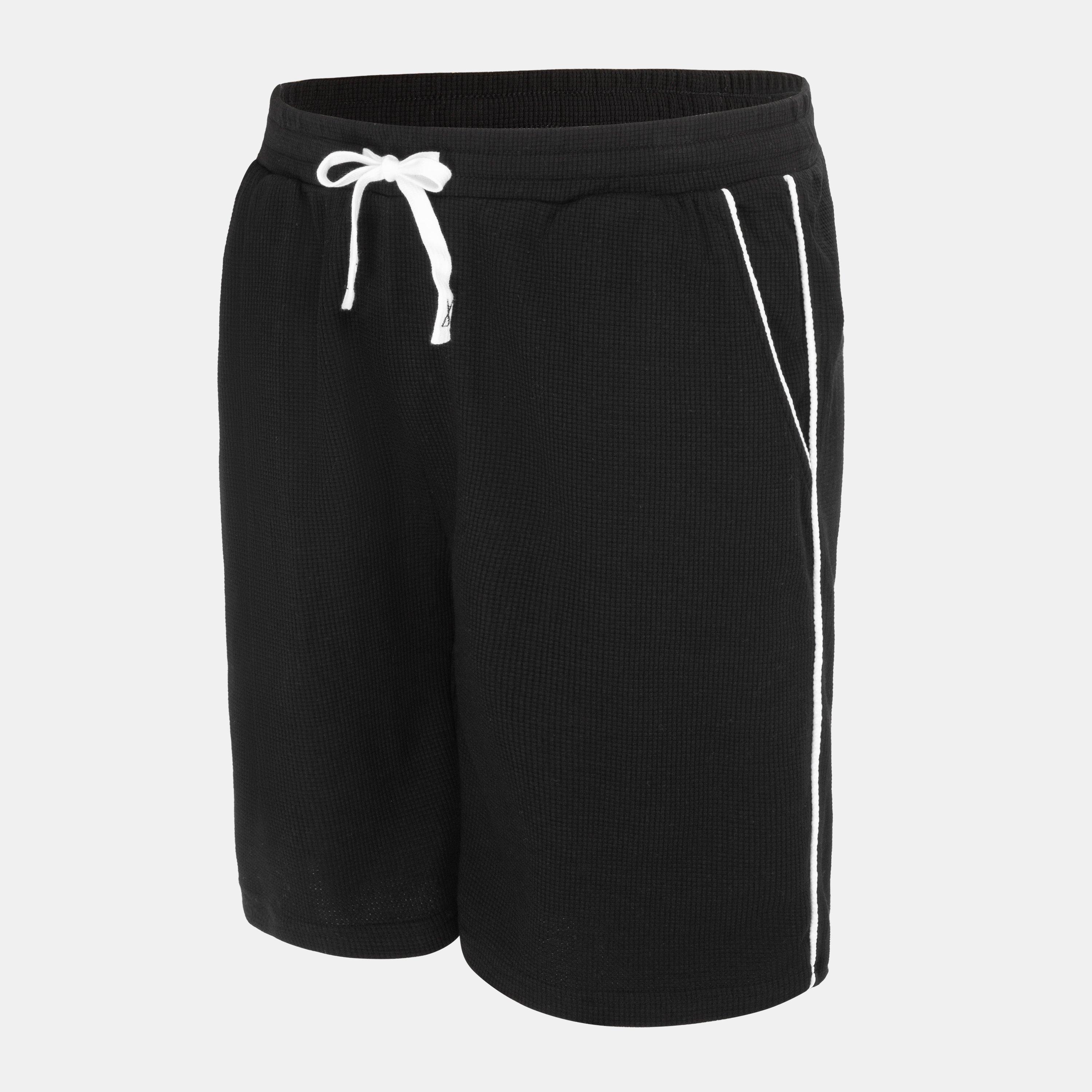 Black - Fabric - Shorts Mens - 3