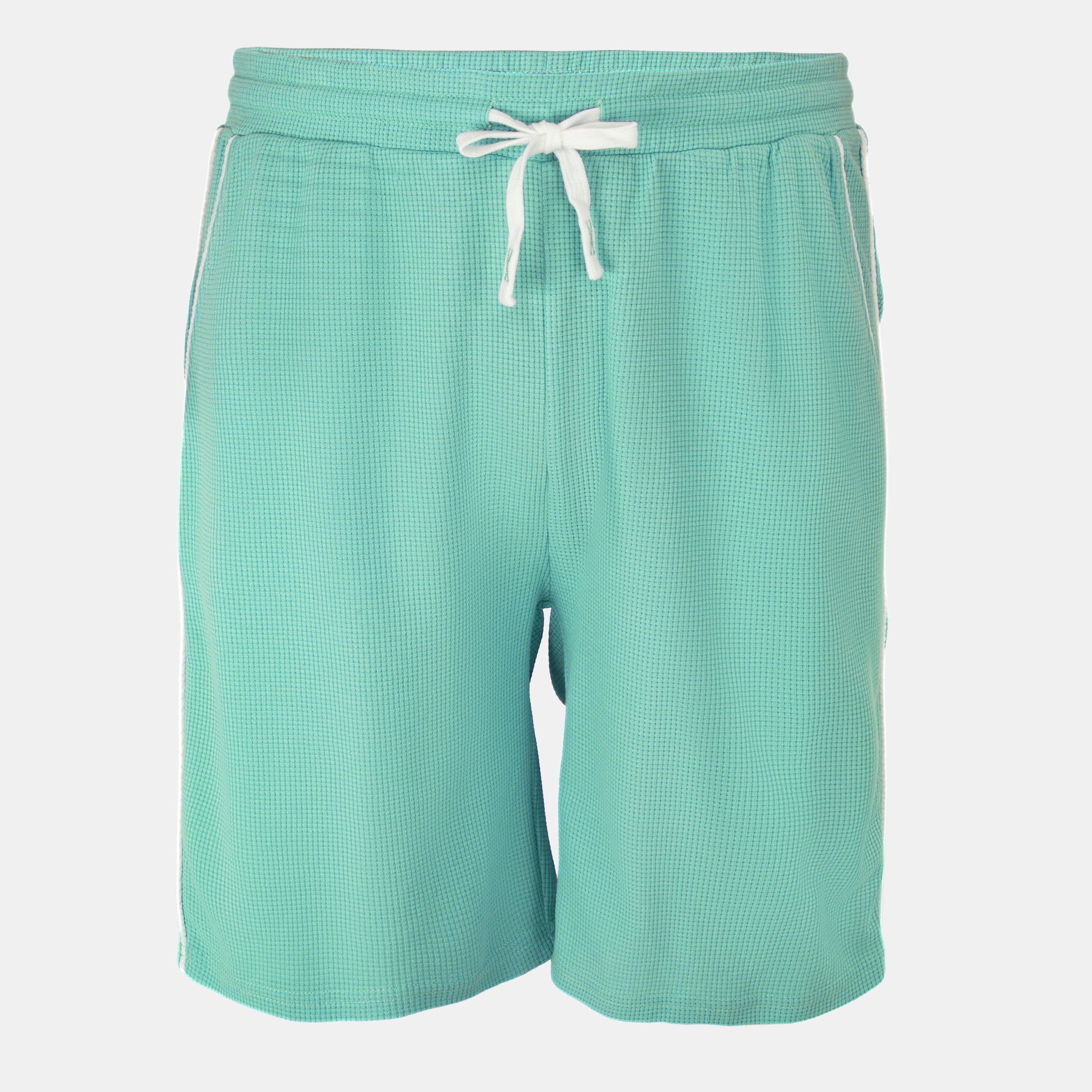 Fabric Men's Waffle Shorts - Light Green - XS