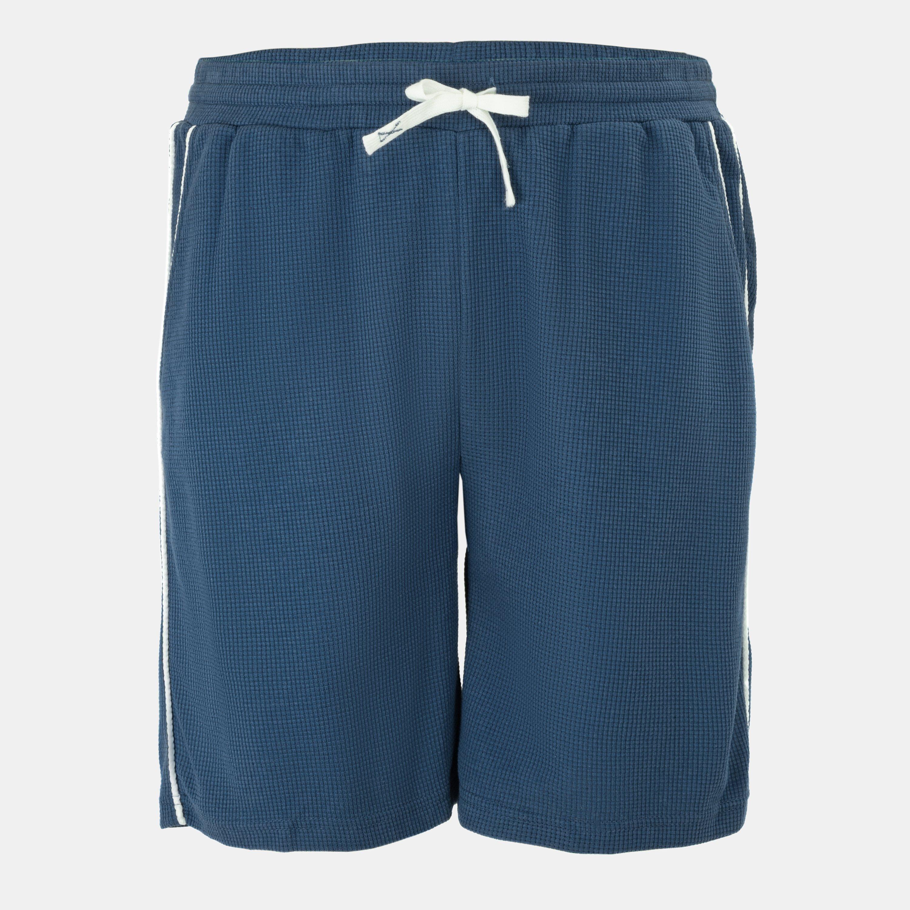 Fabric Men's Waffle Shorts - Dark Blue - XS