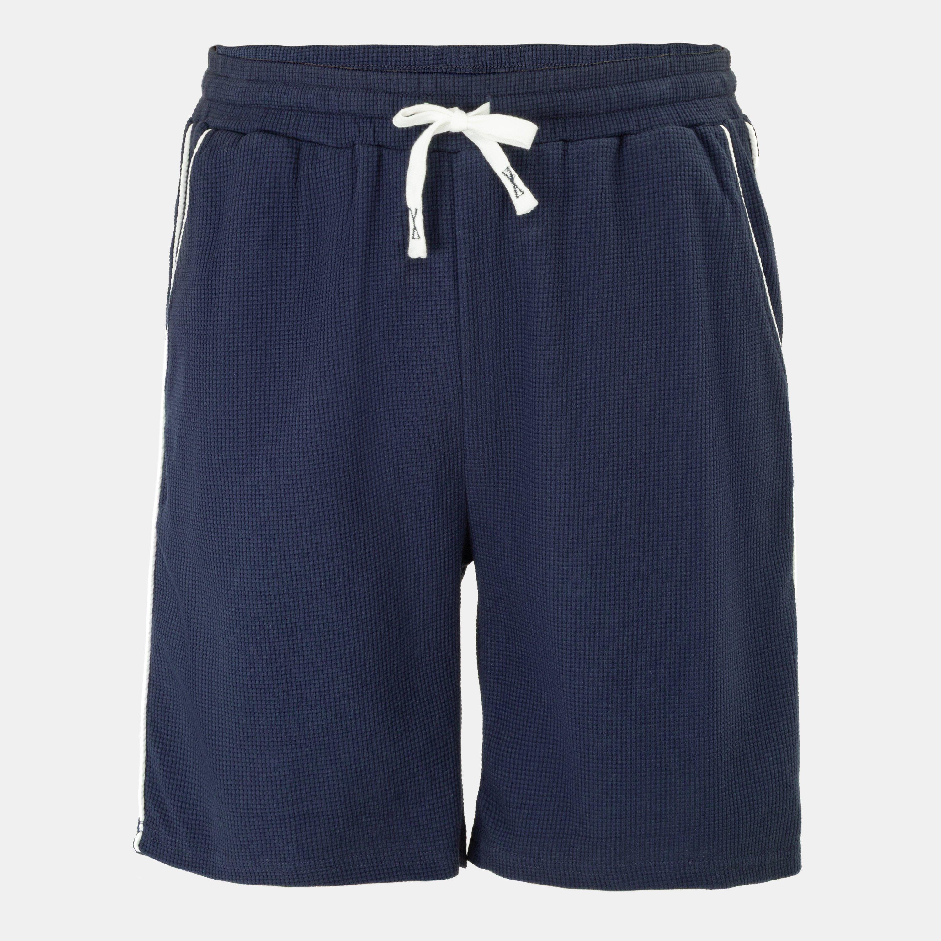 Fabric Men's Waffle Shorts - Navy - L