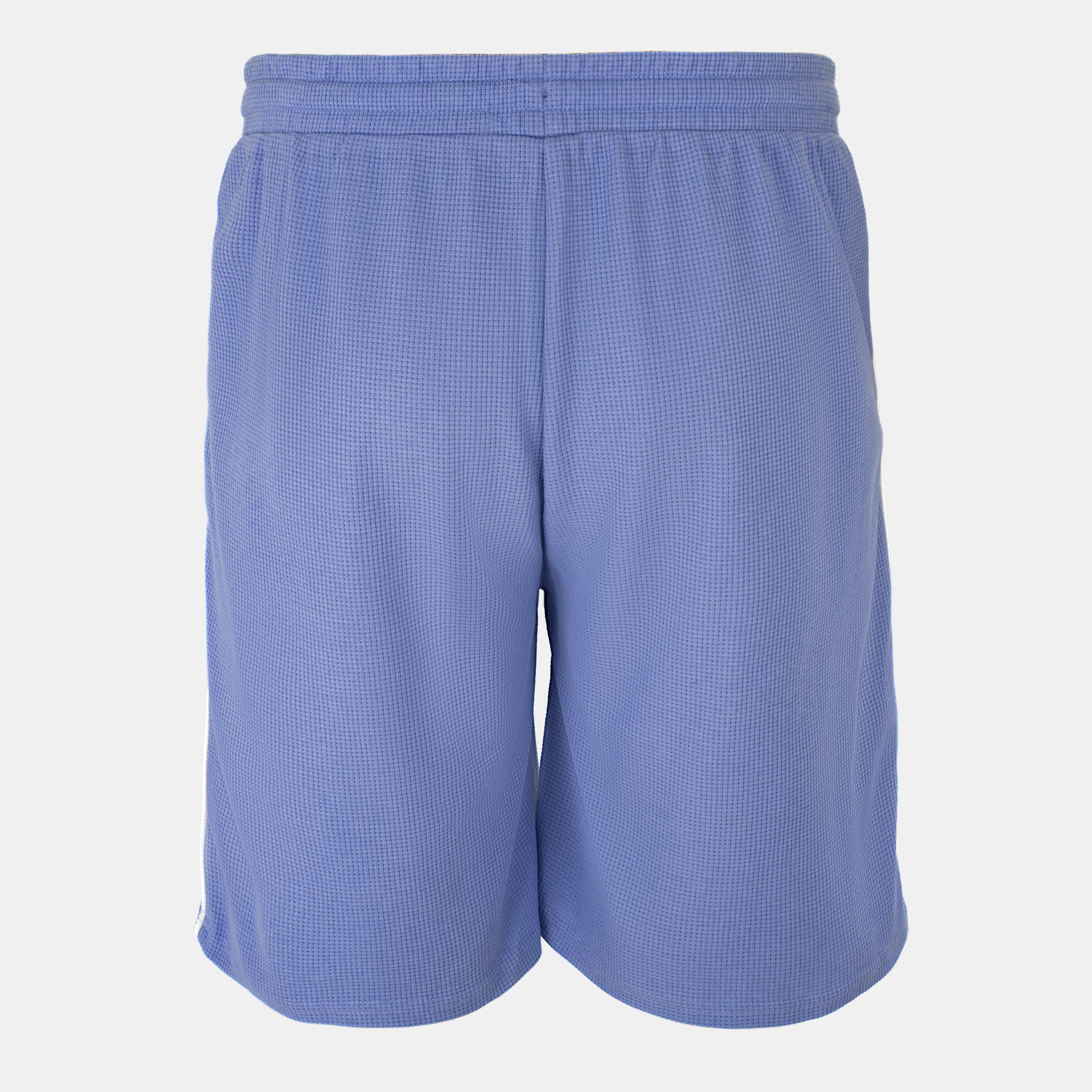 Light Blue - Fabric - Waffle Shorts Mens - 2