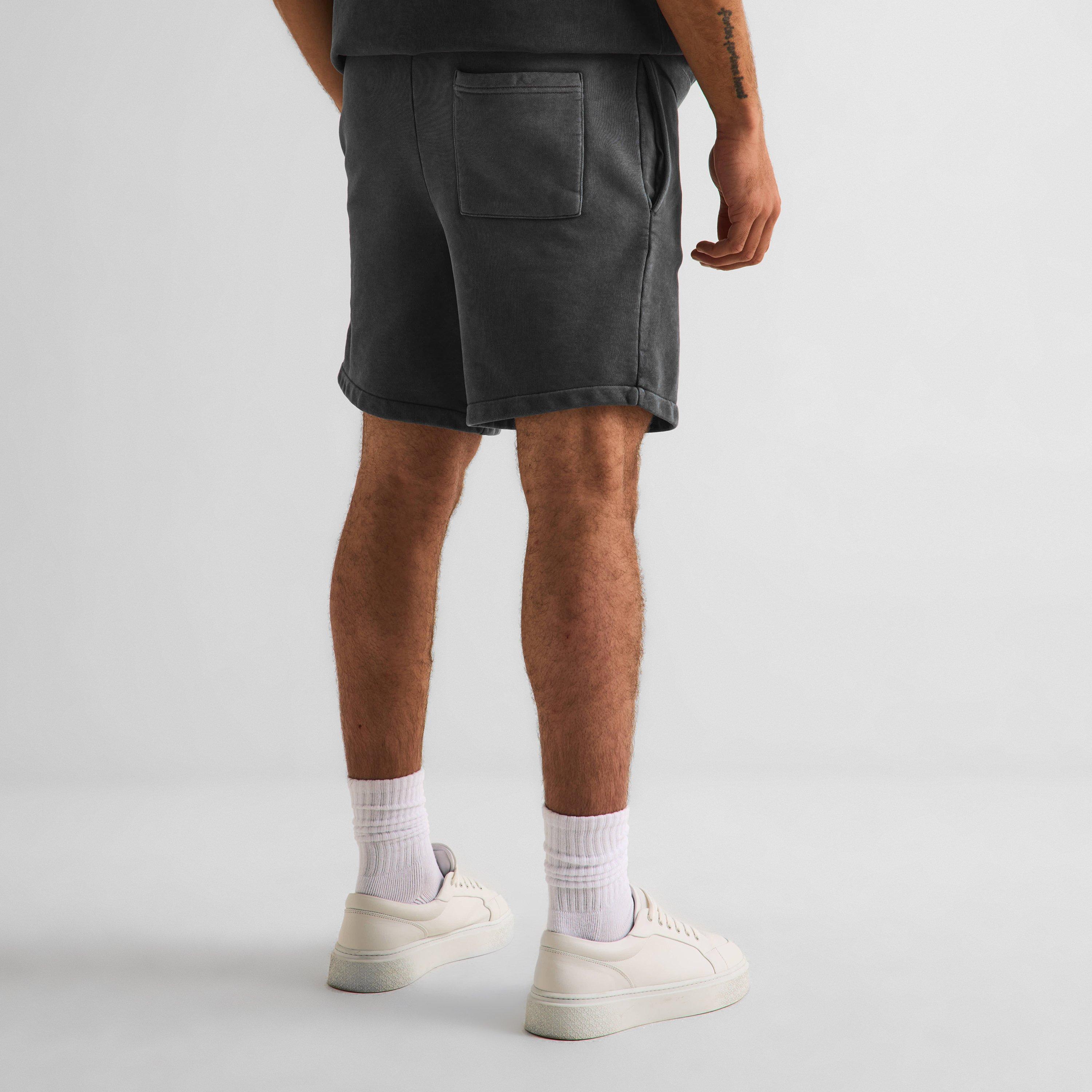 Black - The Couture Club - Mens Copyright Multi Graphic Shorts - 4