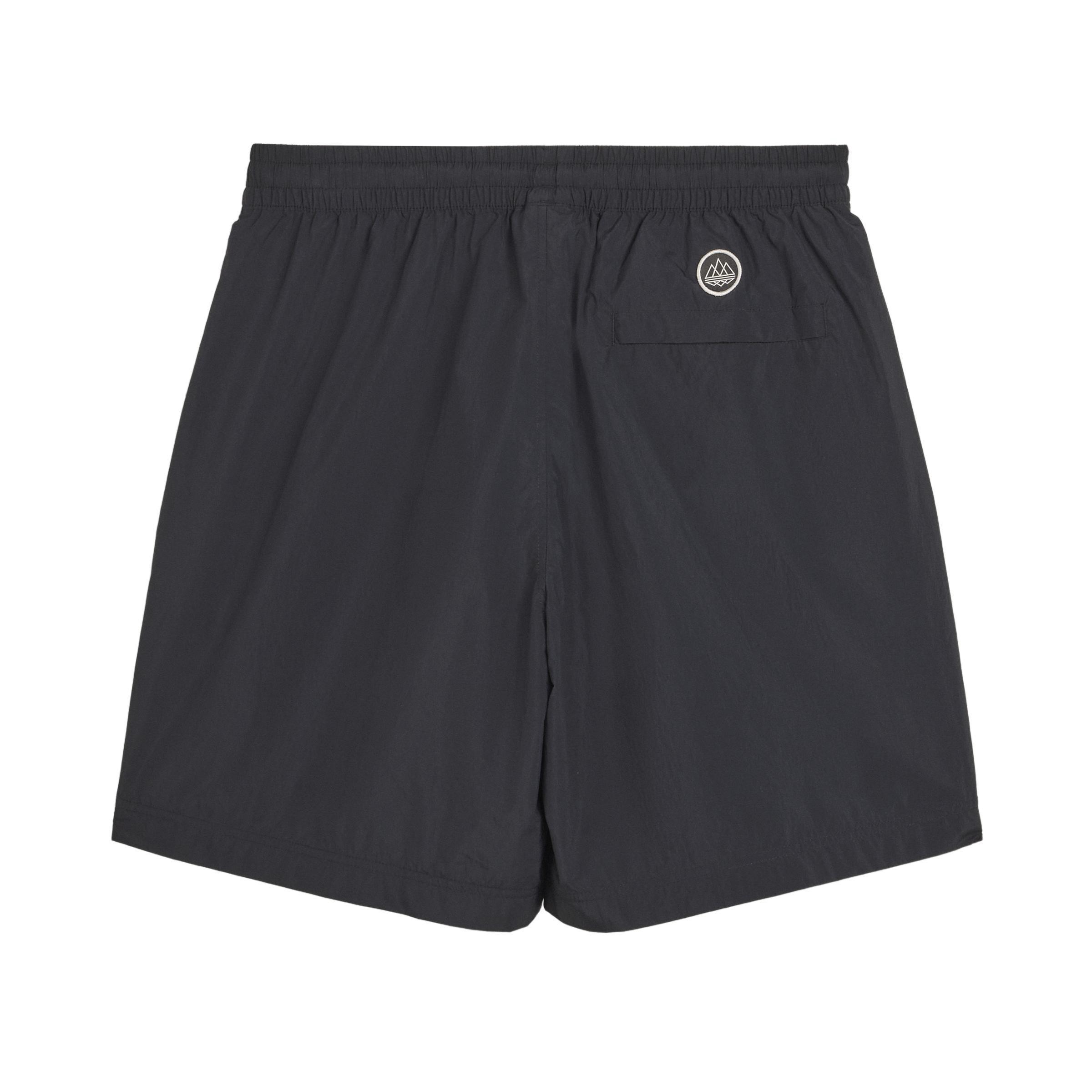 Black - adidas - SPZL Mens Hudswell S Fleece Jogger Shorts - 2