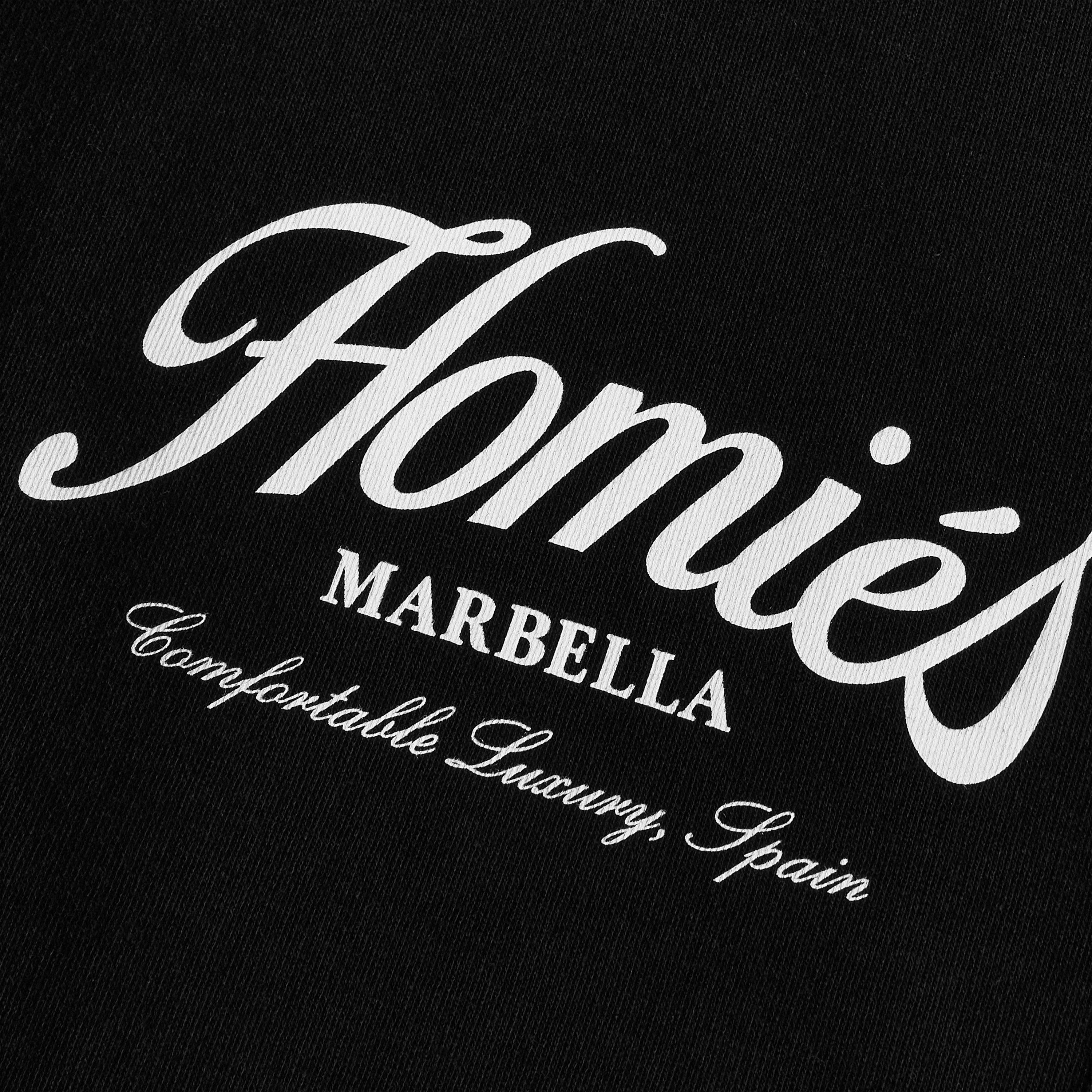 Black - Homies Marbella - HOMIES ESSENTIALS SHORTS BLACK - 5
