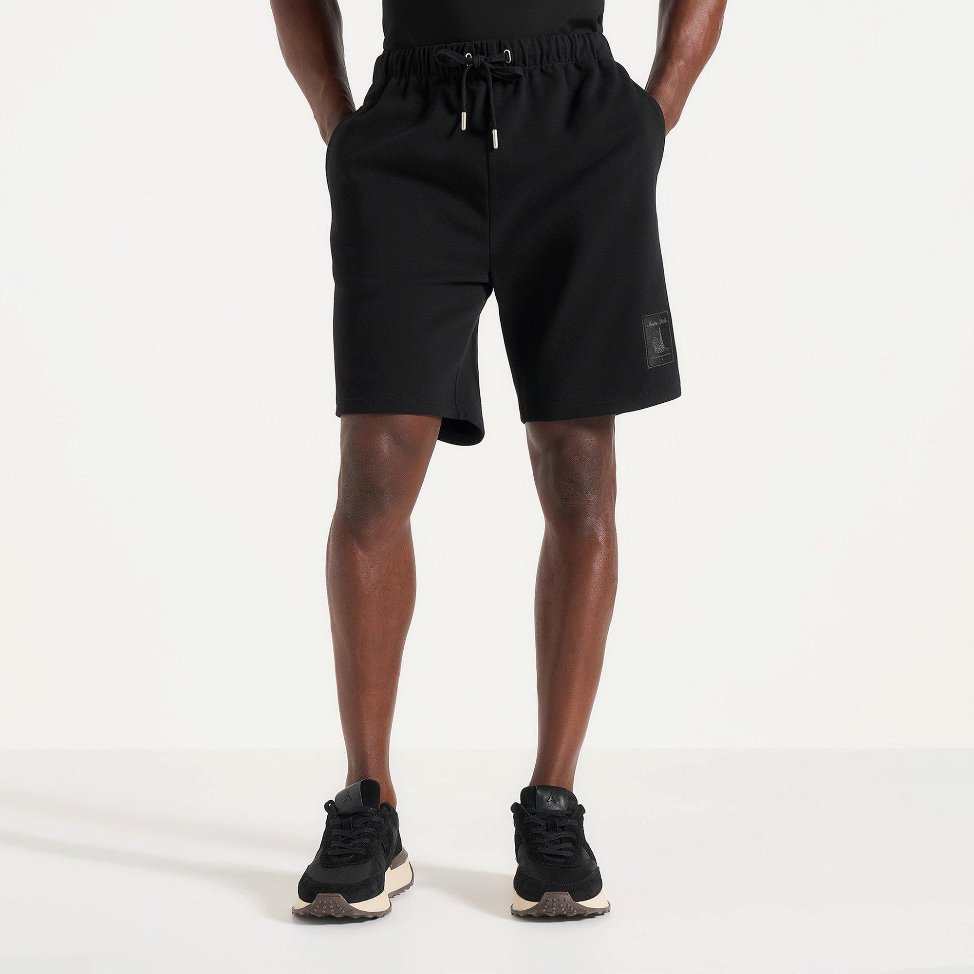 Black - Maniere De Voir - Maniere Jsy Short Sn63 - 1