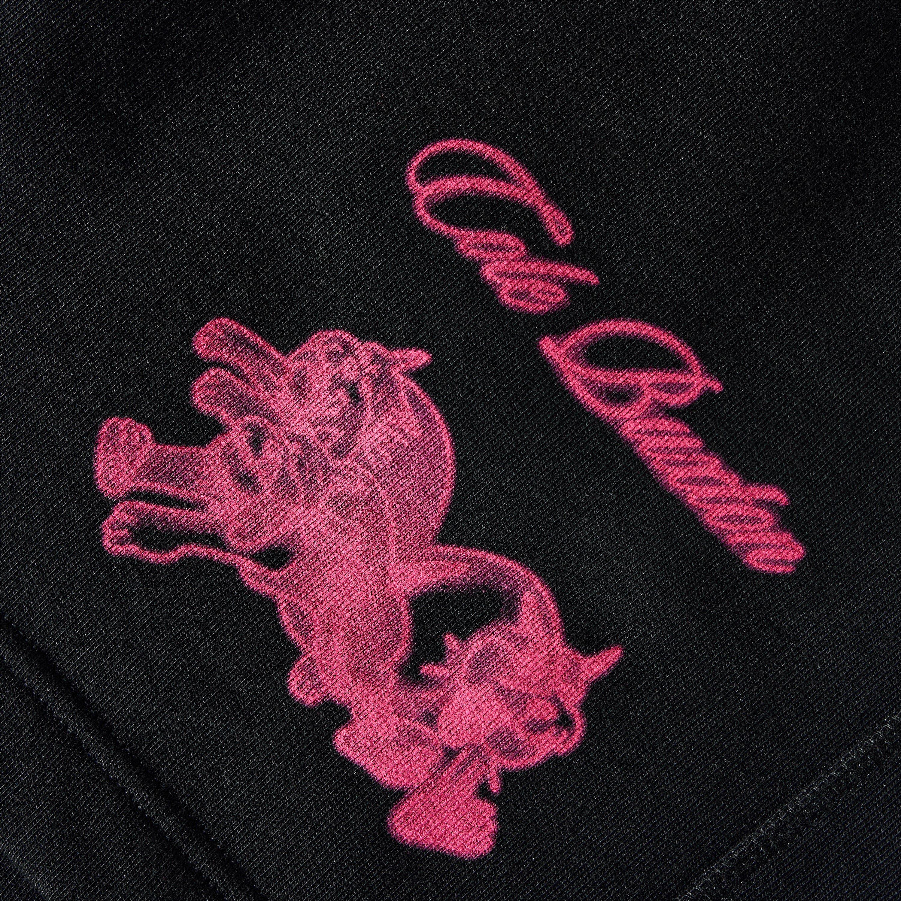 Black/Pink - Cole Buxton - Men's Bull Dog Fleece Shorts - 3