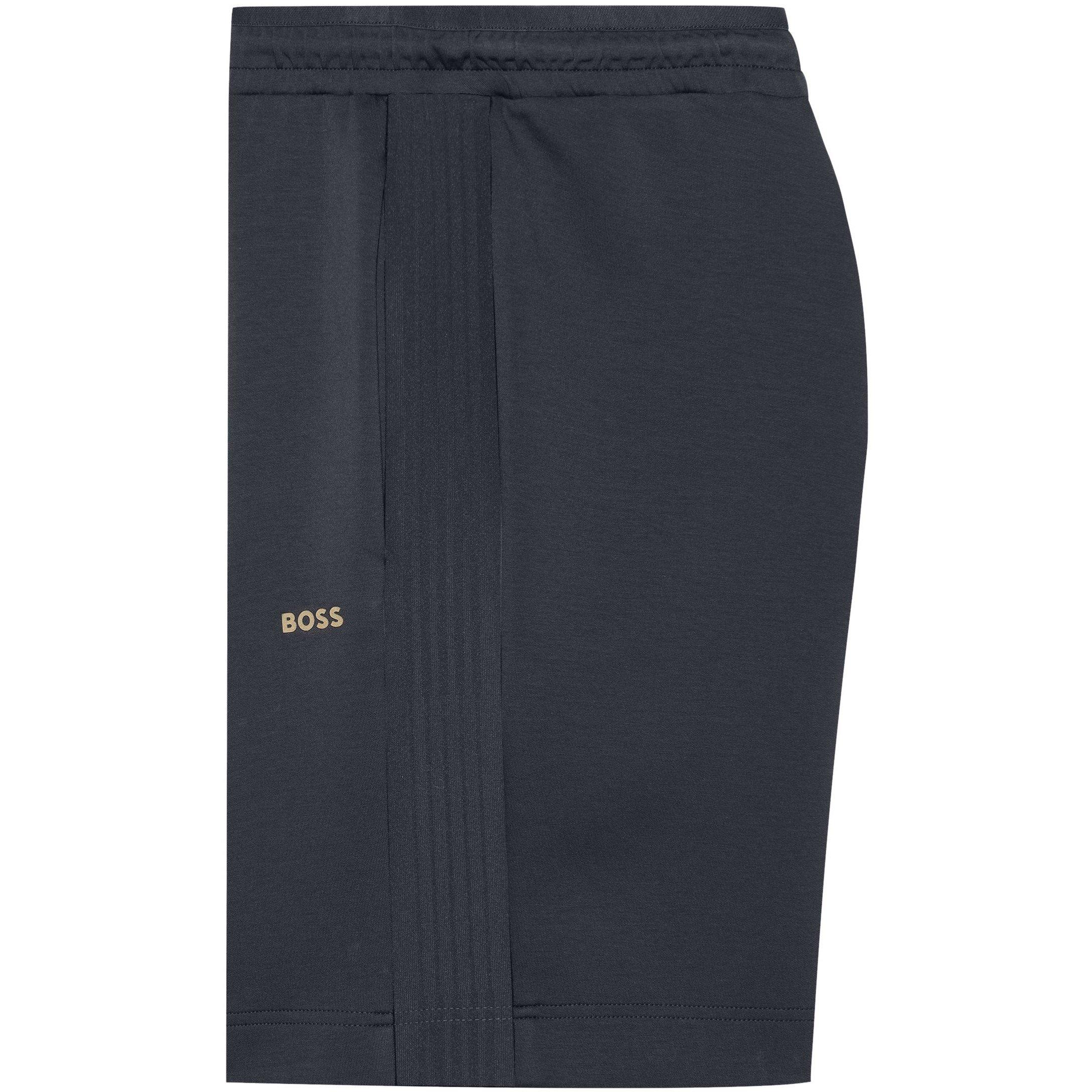 Dk Grey 027 - Boss - Men's HBG Headlo 1 Fleece Shorts, Fleece Material - 2