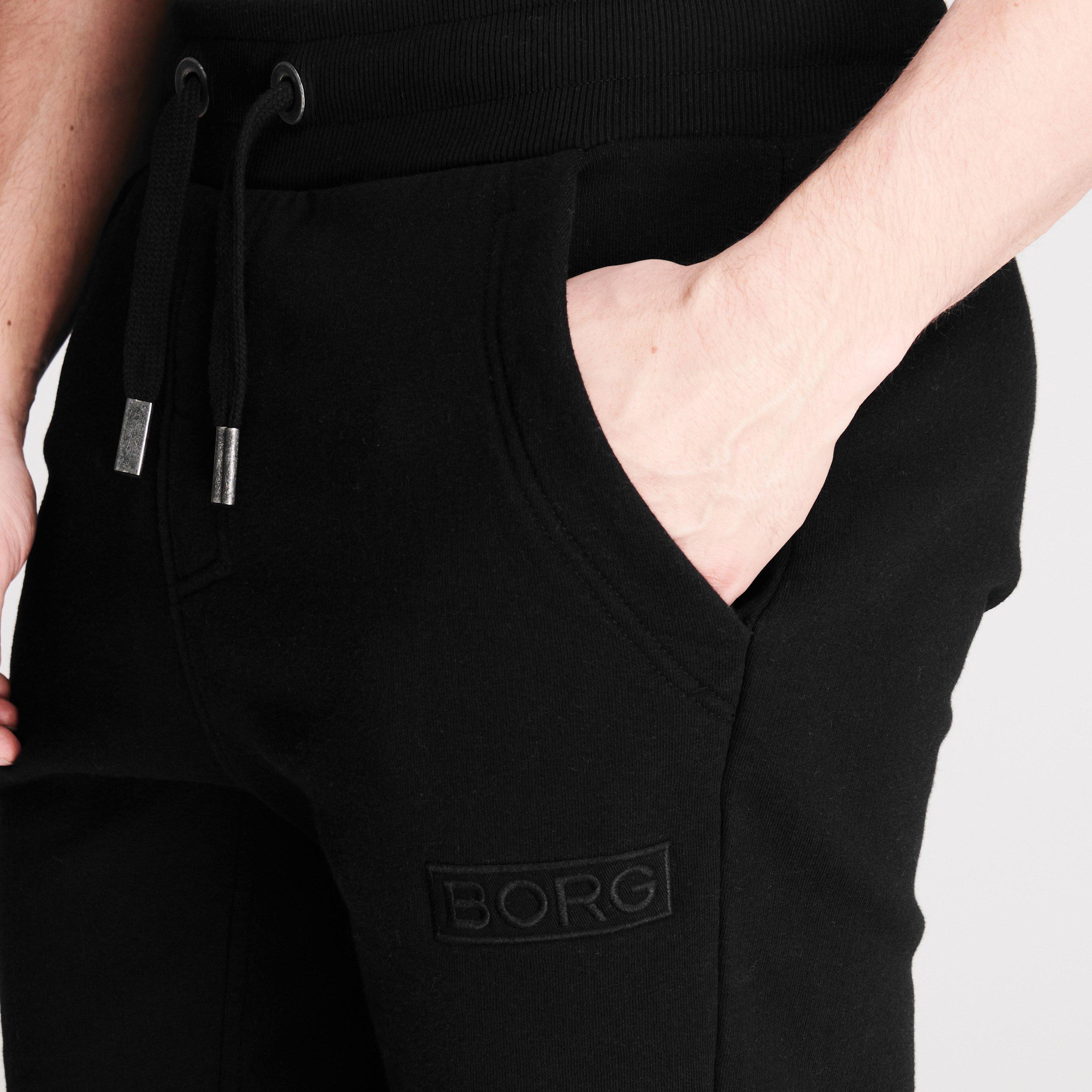 Black 90651 - Bjorn Borg - Box Fleece Shorts - 4