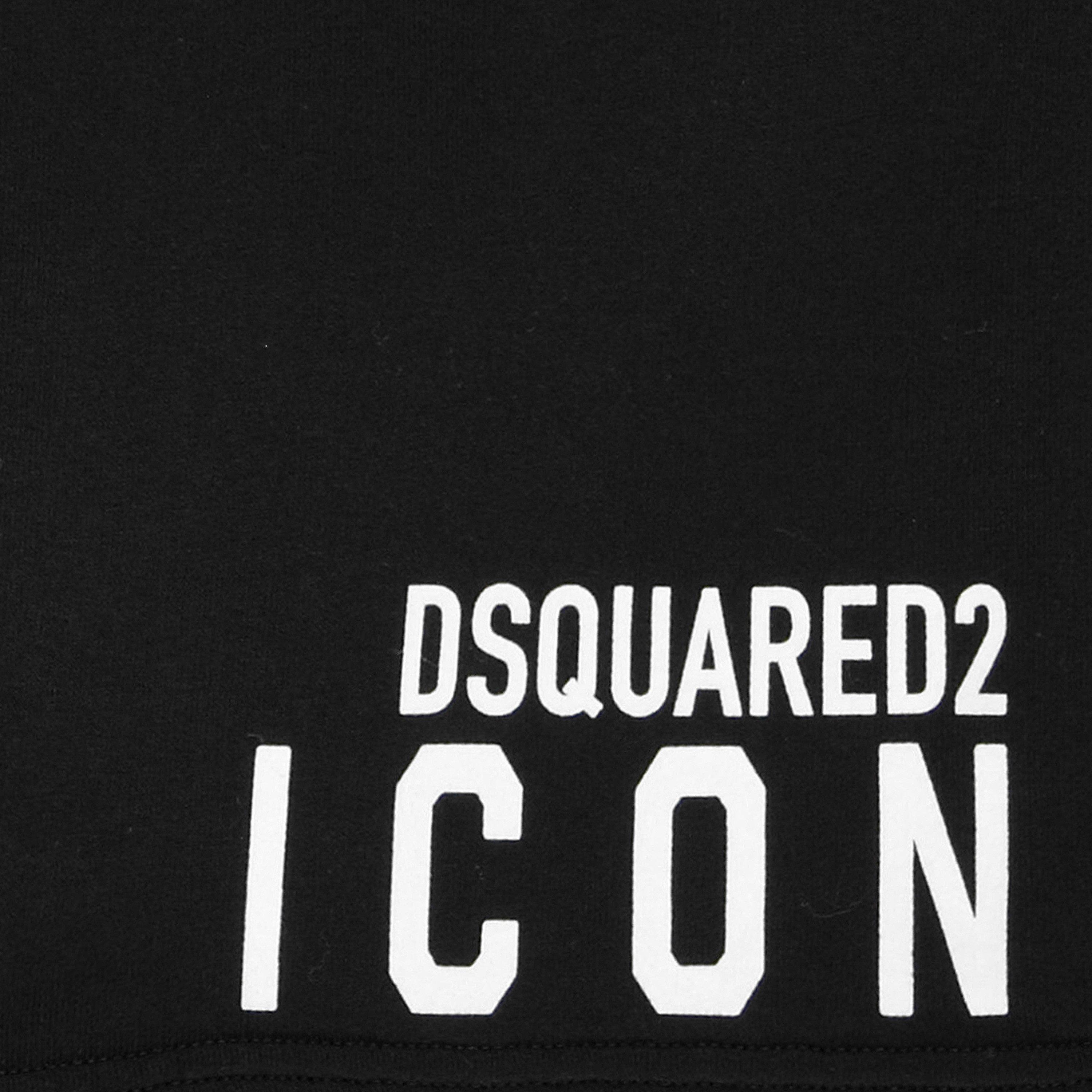 Black DQ900 - DSquared2 - Icon Logo Shorts - 4