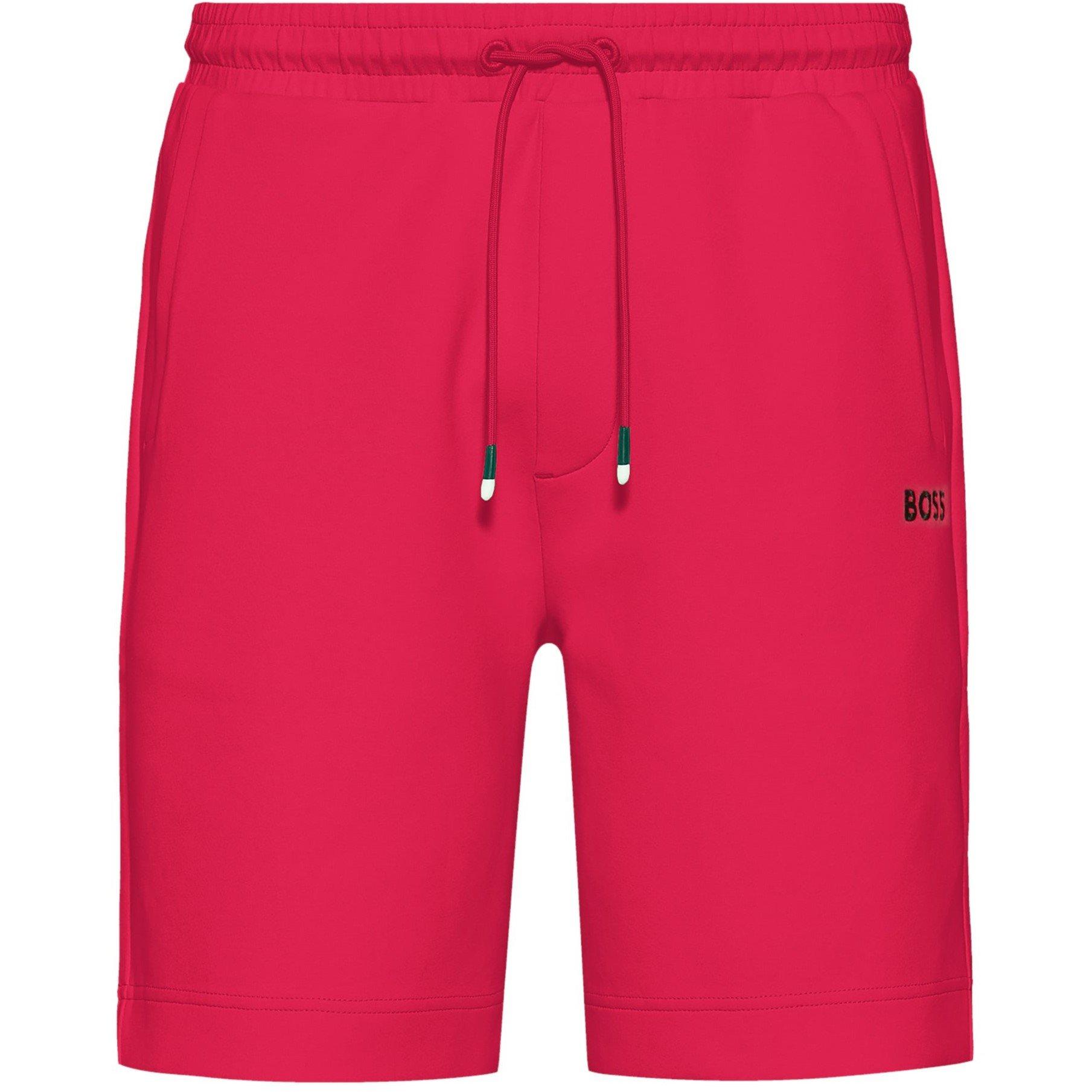 Medium Pink - Boss - Headlo 1 Embroidered Logo Shorts - 1