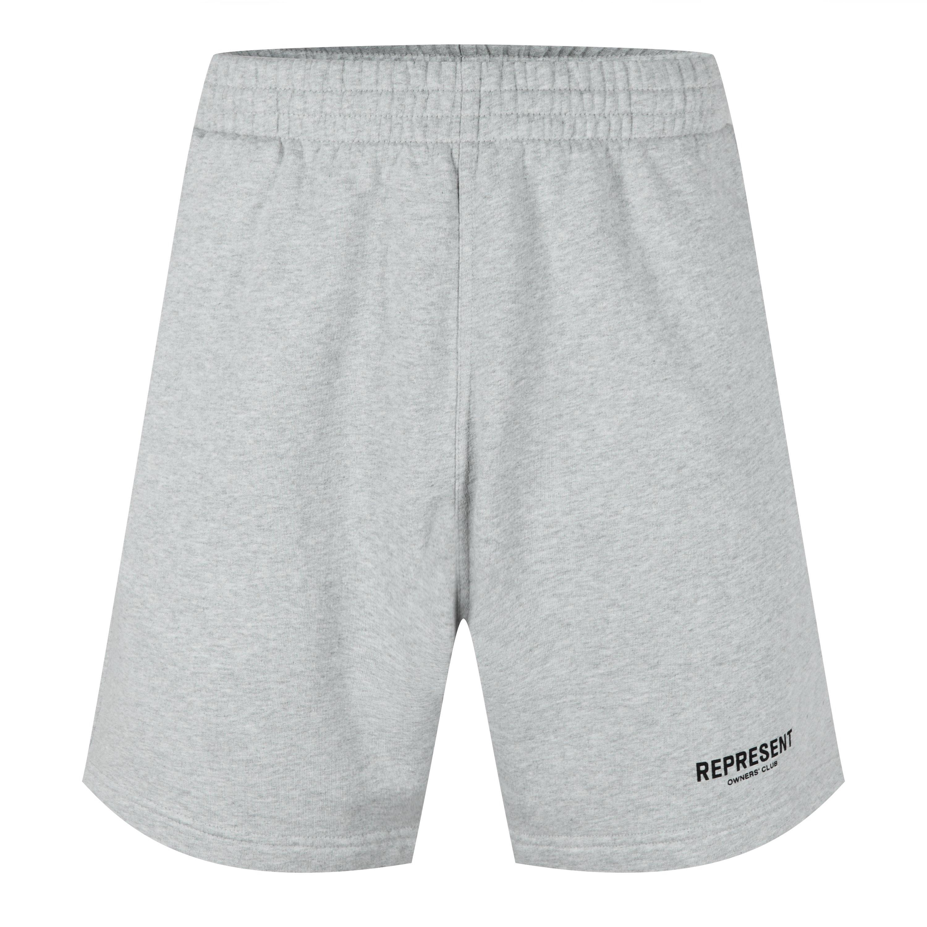 Ash Grey - Represent - Men's Owners Club Relaxed Fit Shorts - 5