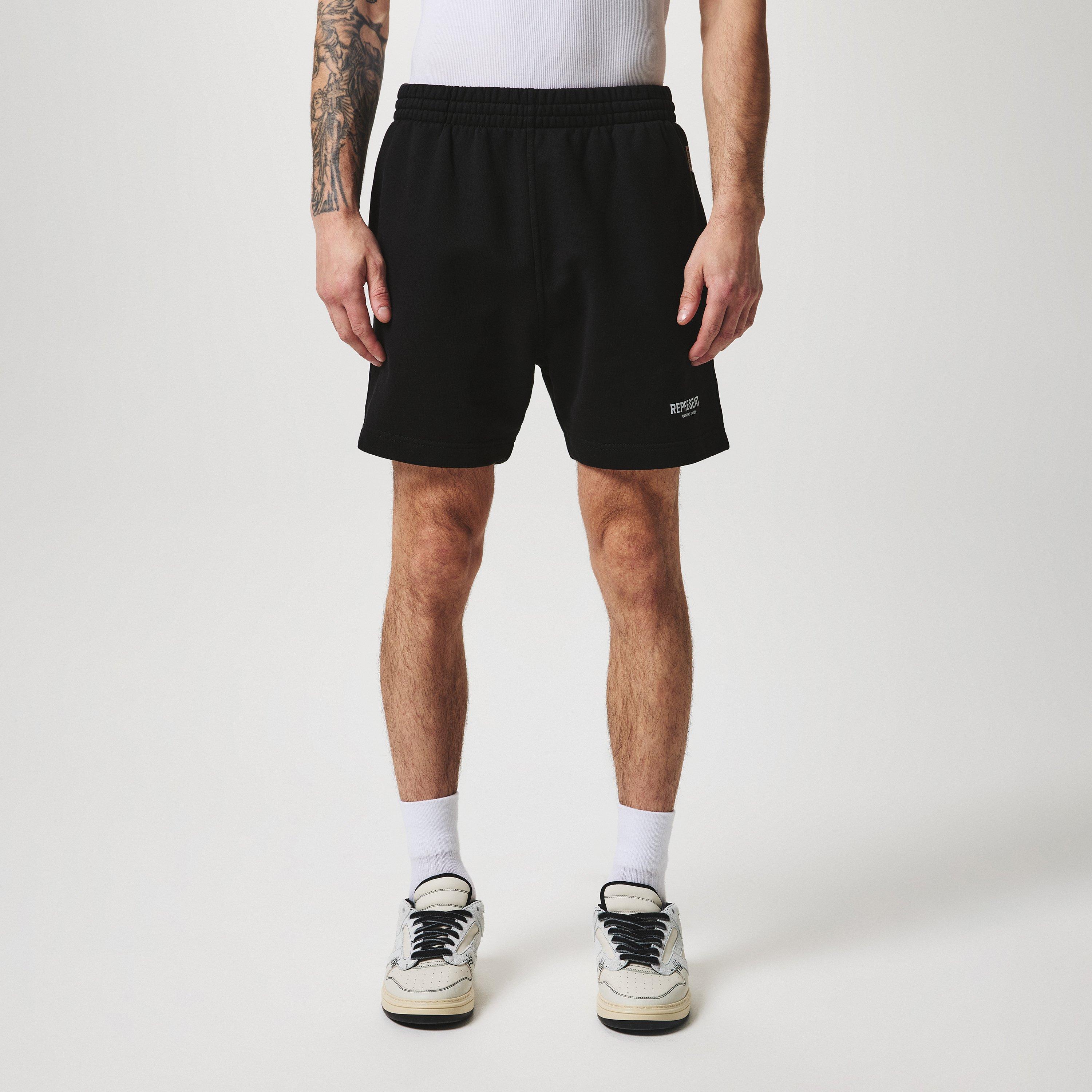 Black - Represent - Men's Owners Club Relaxed Fit Shorts - 3