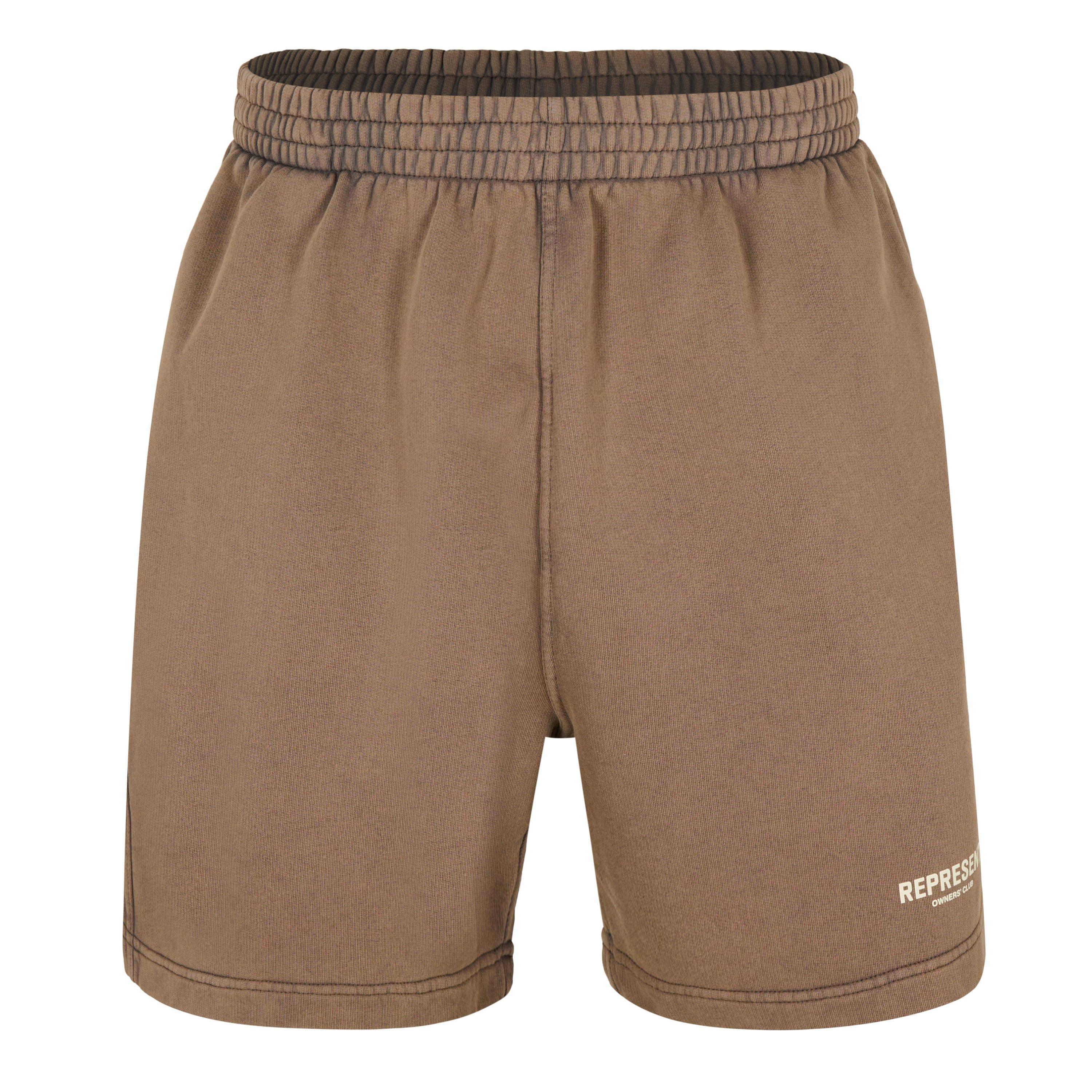 Represent Men's Owners Club Relaxed Fit Shorts - Almond - M