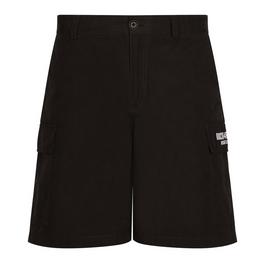 Dolce and Gabbana Faille Cargo Shorts