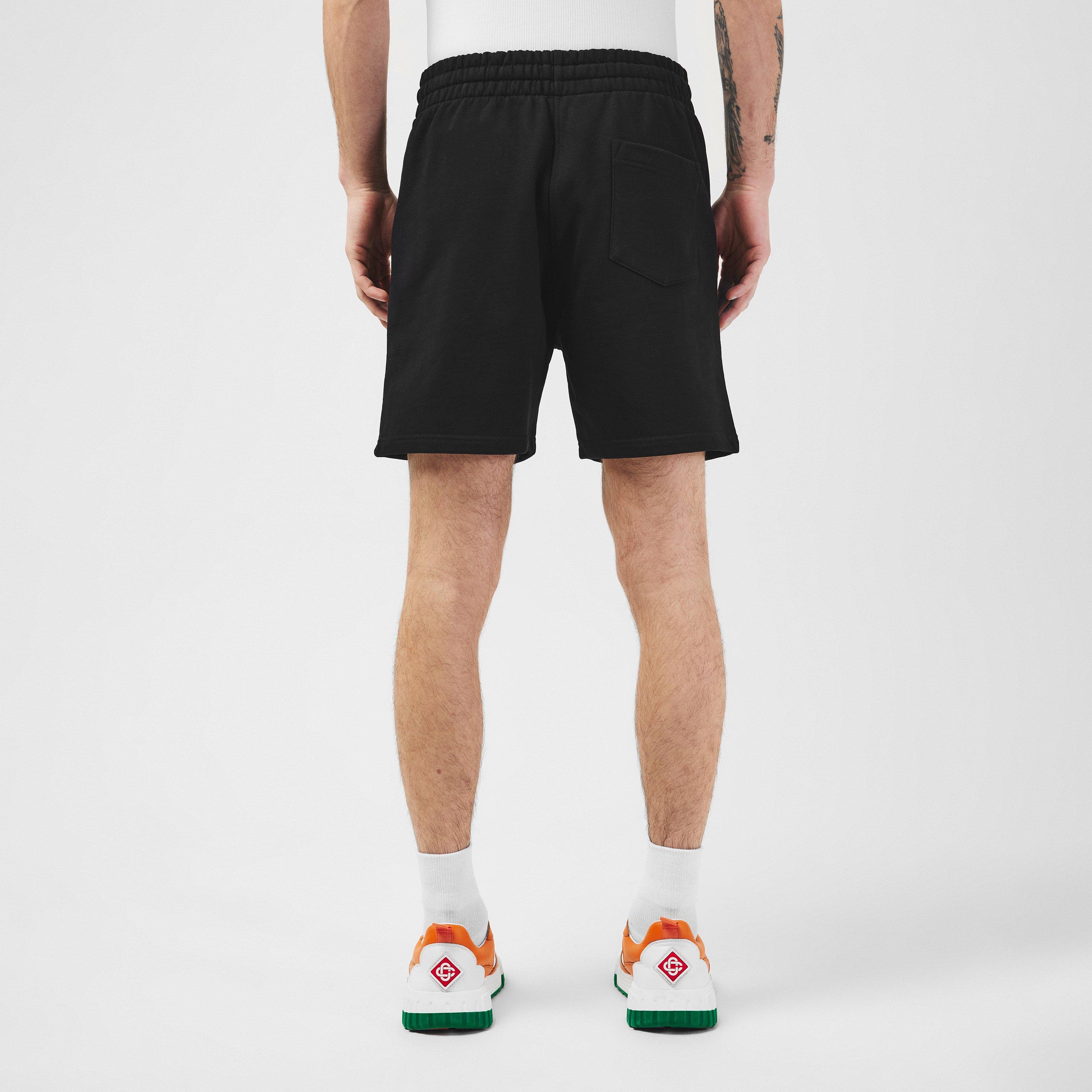 Black - Casablanca - Men's Larche Jogger Shorts - 3