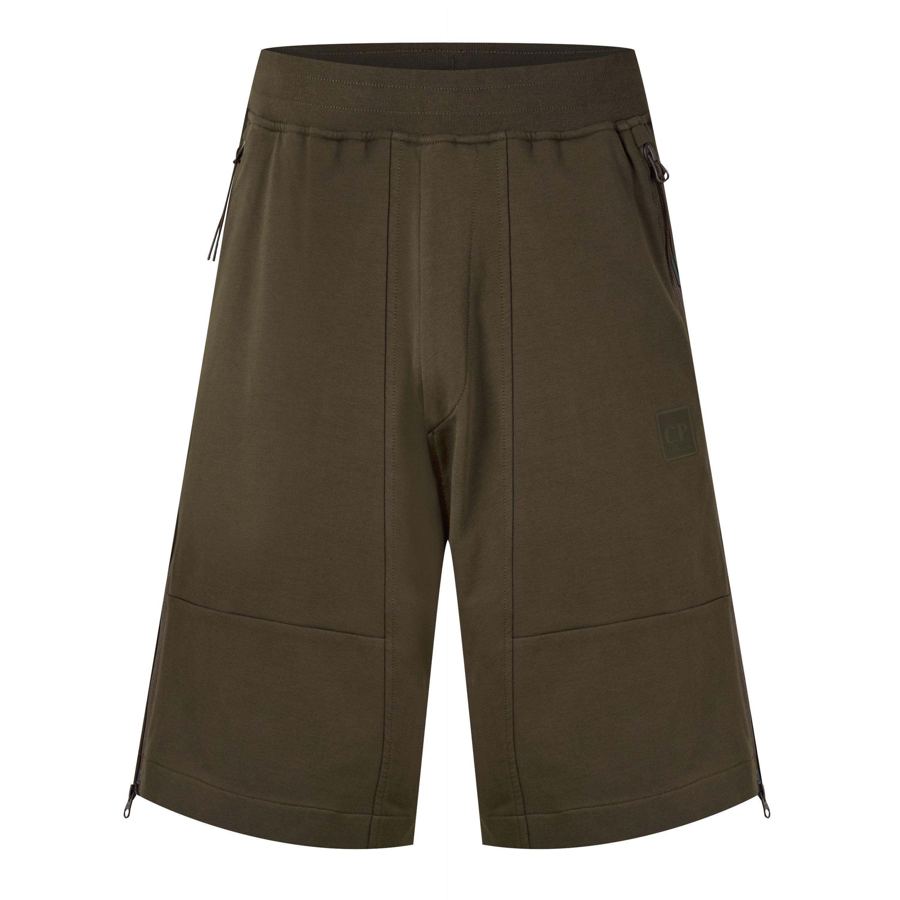 Ivy Green 683 - CP Company Metropolis - Men's Fleece Jogger Shorts - 5