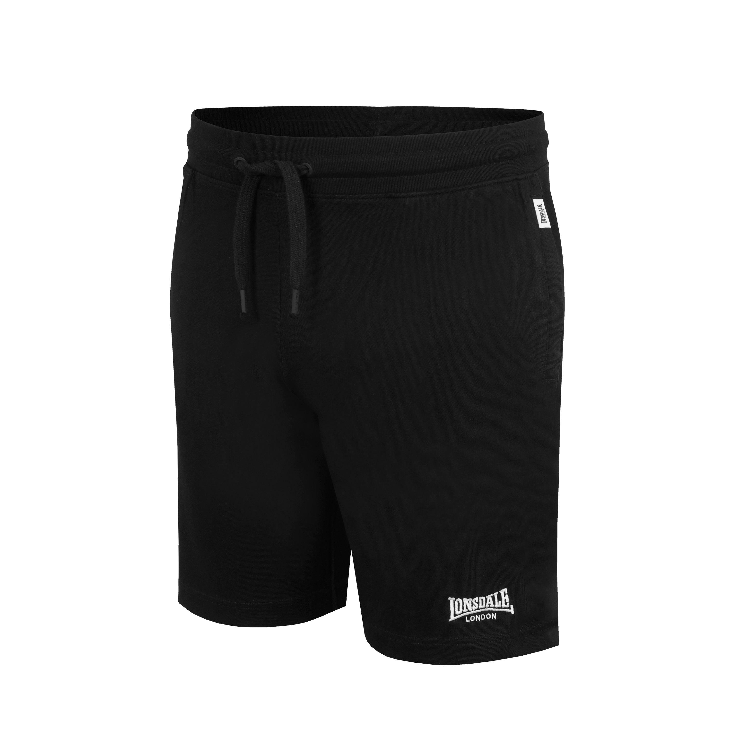Zwart - Lonsdale - Jersey Lounge Shorts - 9