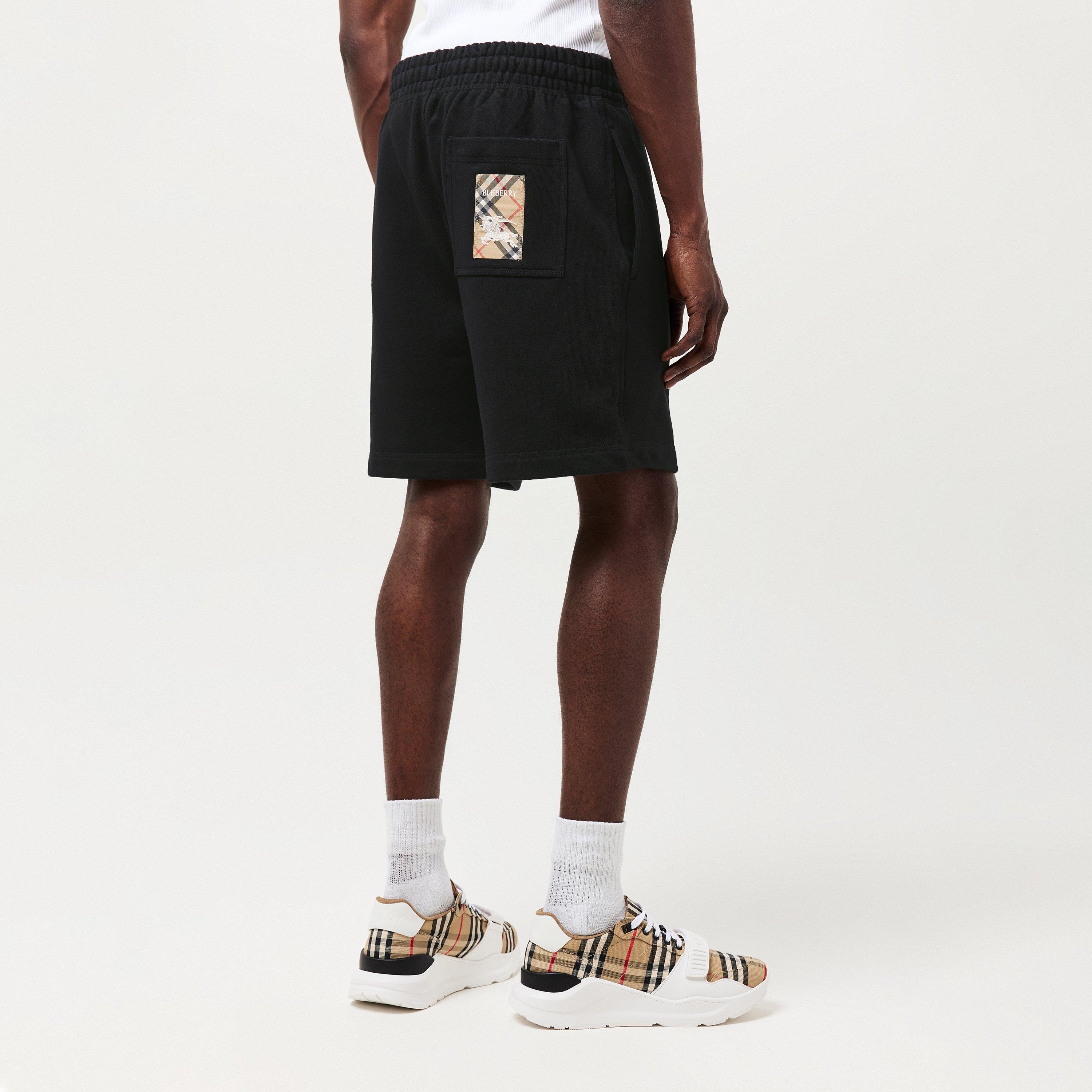 Black - Burberry - Logo Shorts - 3