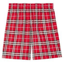 Burberry Bradeston Silk Check Shorts