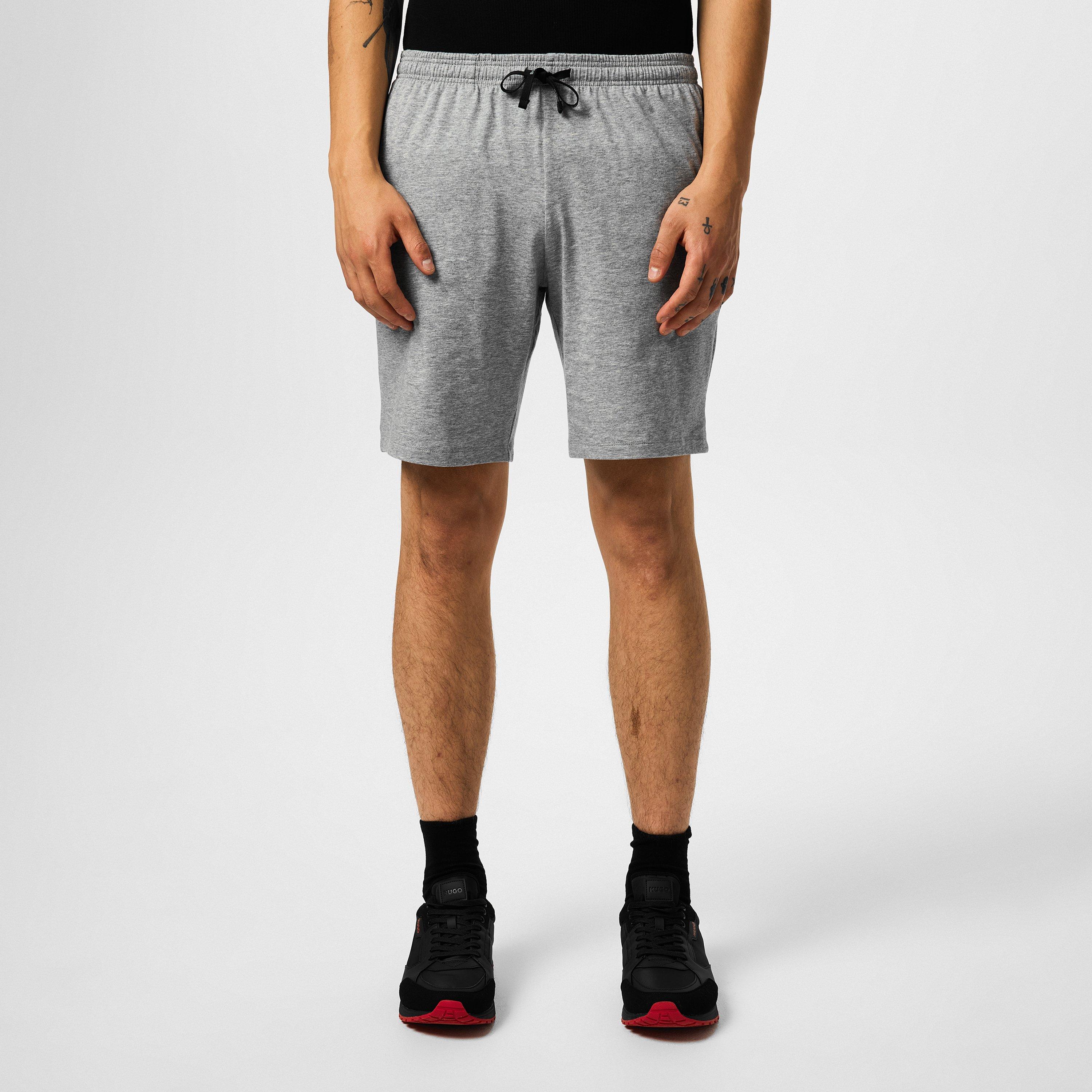 Medium Grey 033 - Boss - Men's MixMatch Short Elasticated Waistband Drawstring Shorts - 3