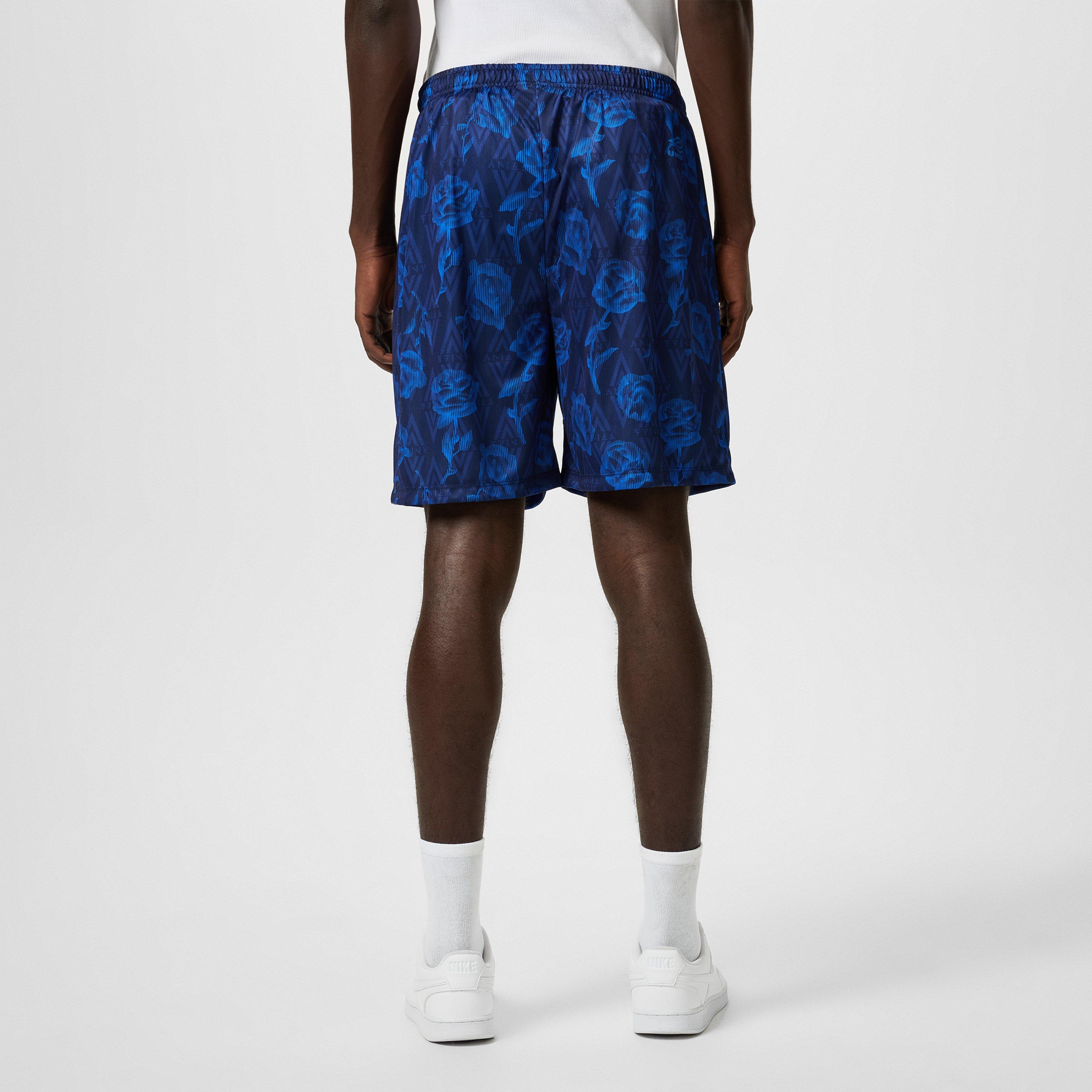 Blue - Aries - X Umbro Rose Football Shorts - 3