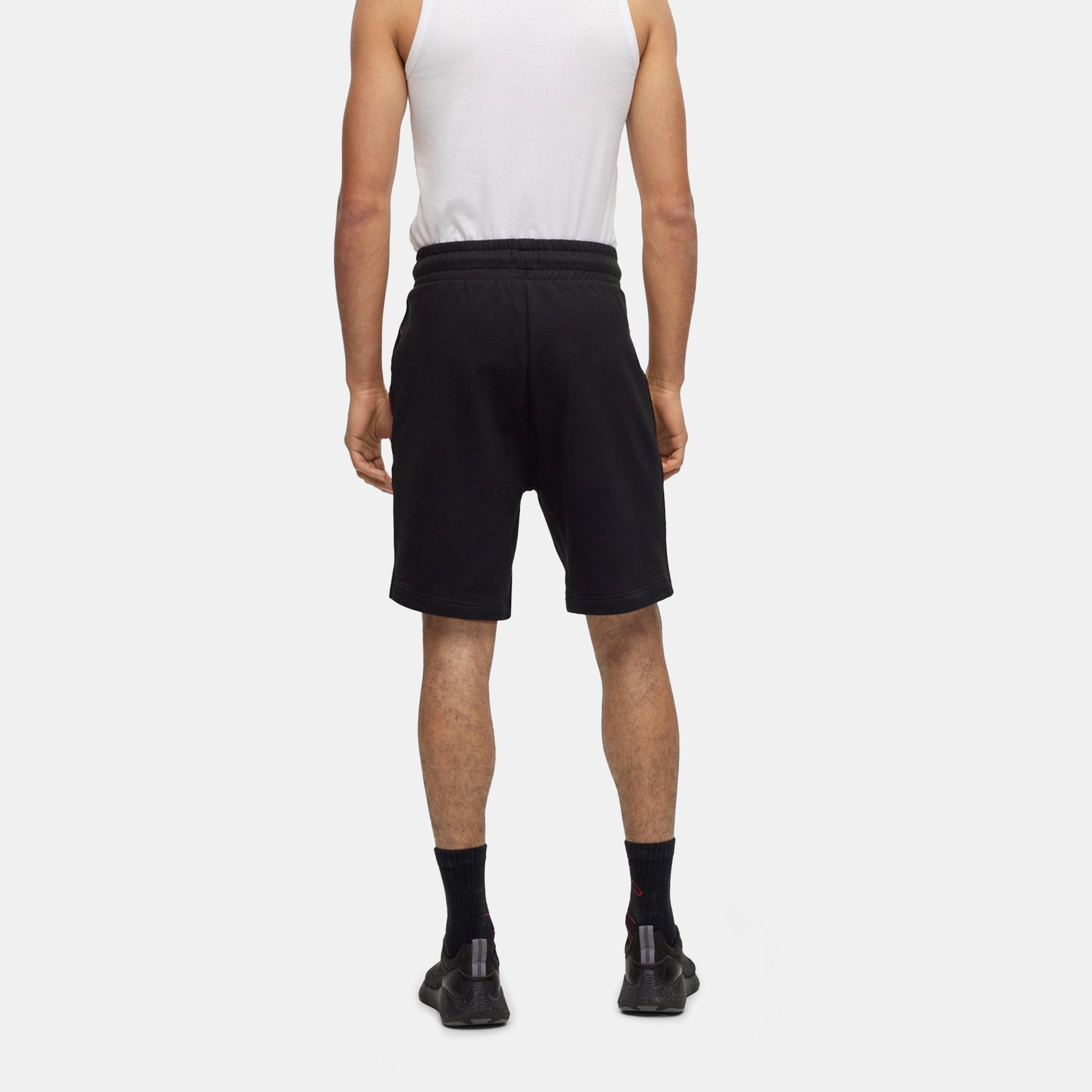 Zwart - Hugo - Sporty Logo Shorts Mens - 4