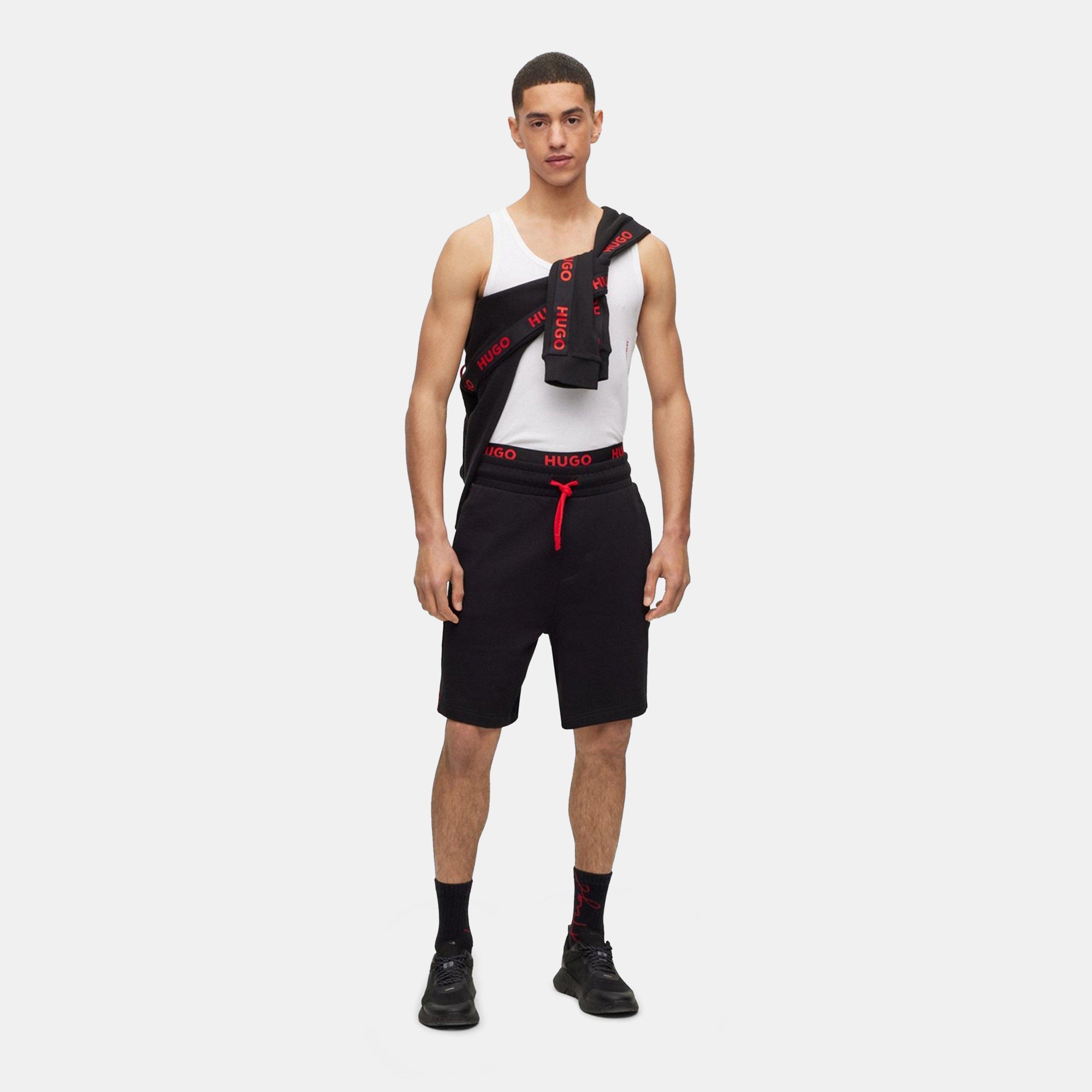 Zwart - Hugo - Sporty Logo Shorts Mens - 6