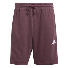 adidas Essentials 3 Stripe Fleece Shorts Mens