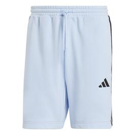 adidas Essentials 3 Stripe Fleece Shorts Mens