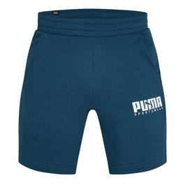 Puma Key Graphic Fleece Jogger Shorts