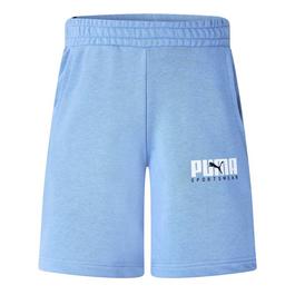 Puma Key Graphic Fleece Jogger Shorts