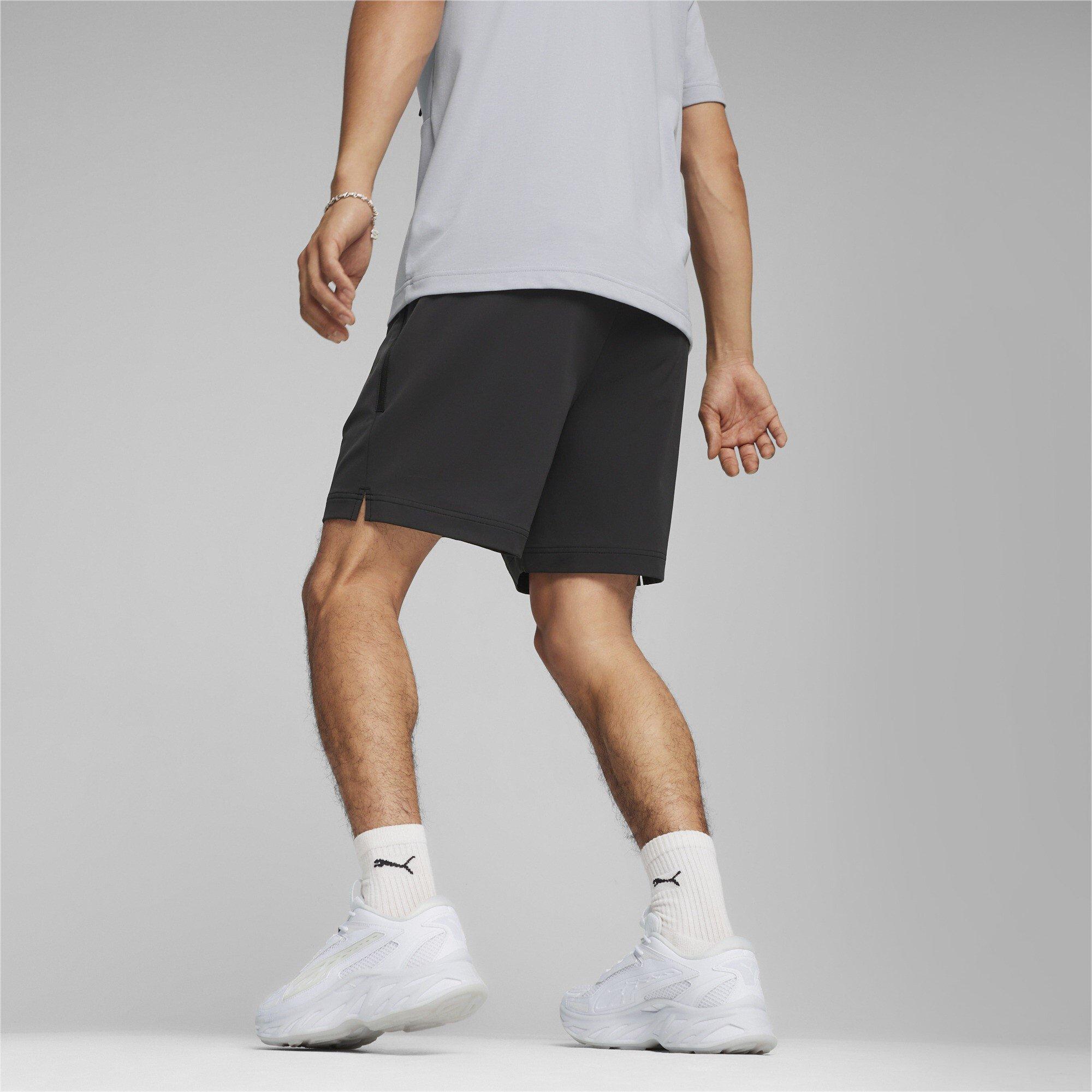 Puma Black - Puma - Men's Pumatech Fleece Jogger Shorts - 3