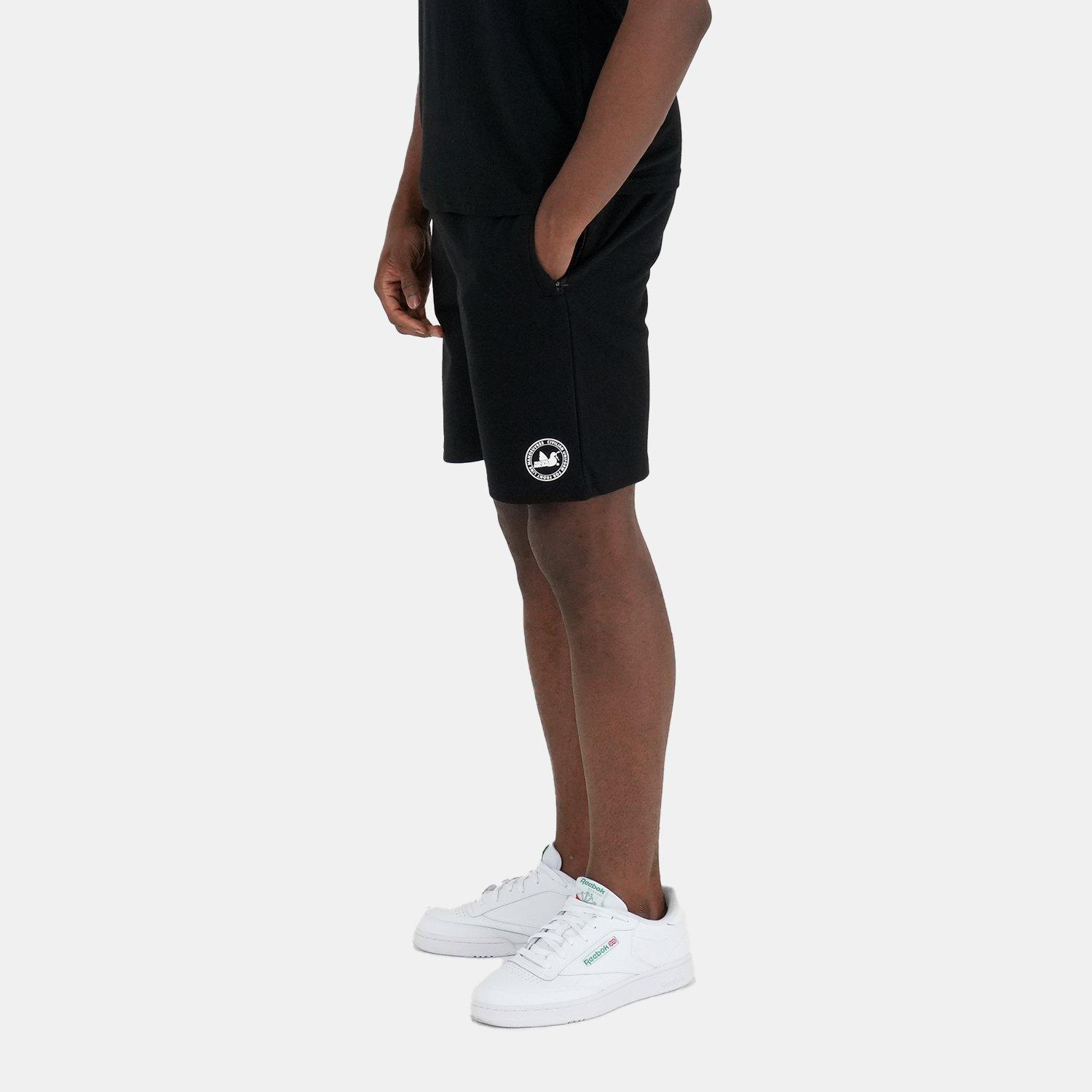 Black - Peaceful Hooligan - Men's Fleece Jogger Shorts - 2