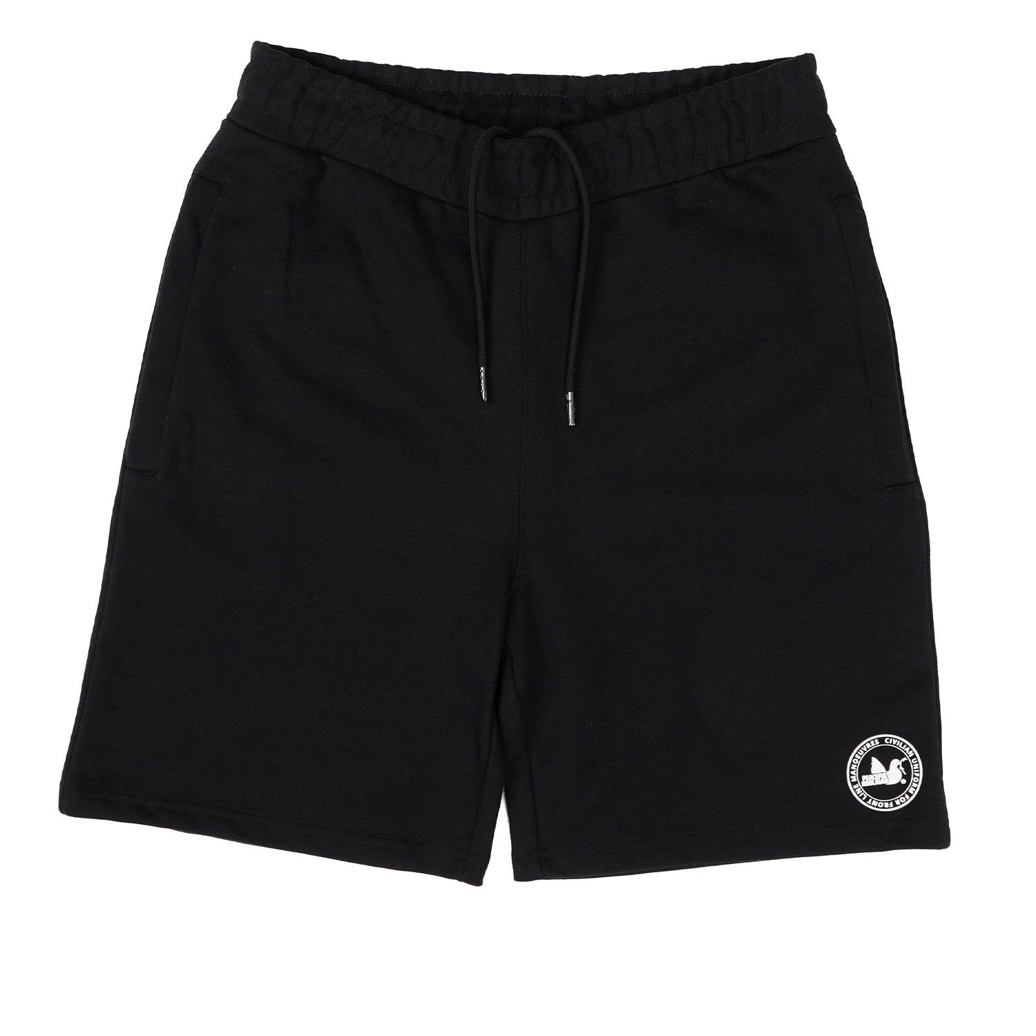 Black - Peaceful Hooligan - Men's Fleece Jogger Shorts - 5