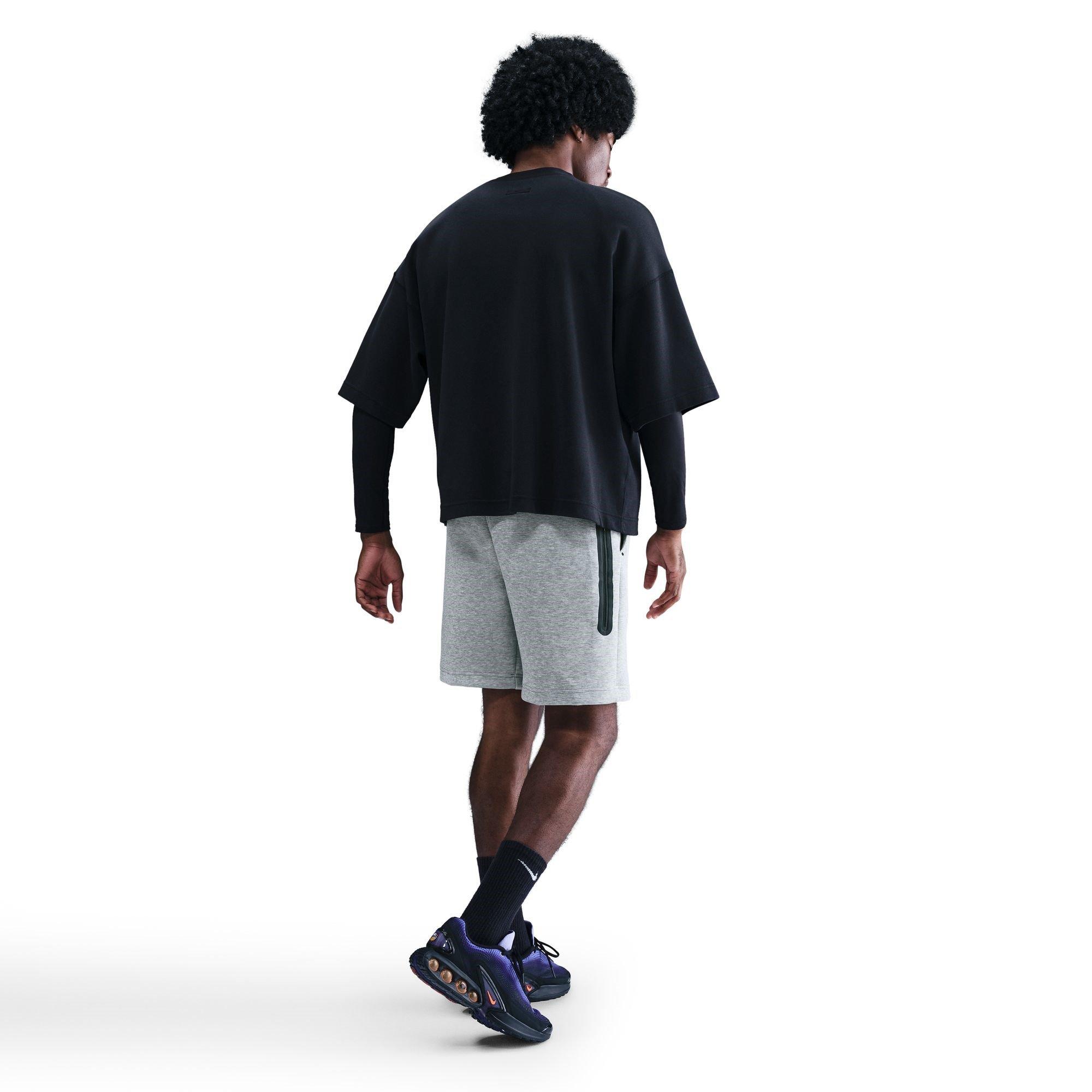 Gris - Nike - Sportswear Tech Fleece Shorts Mens - 4