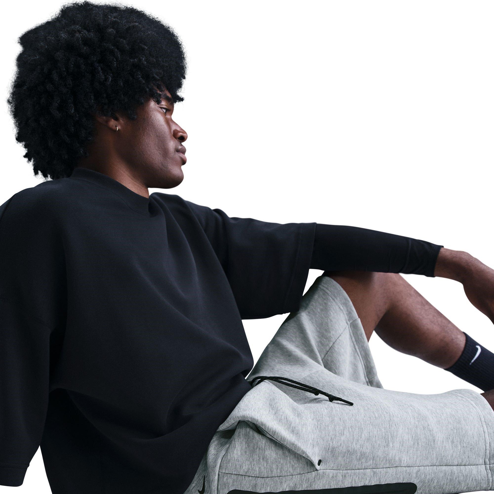 Gris - Nike - Sportswear Tech Fleece Shorts Mens - 5