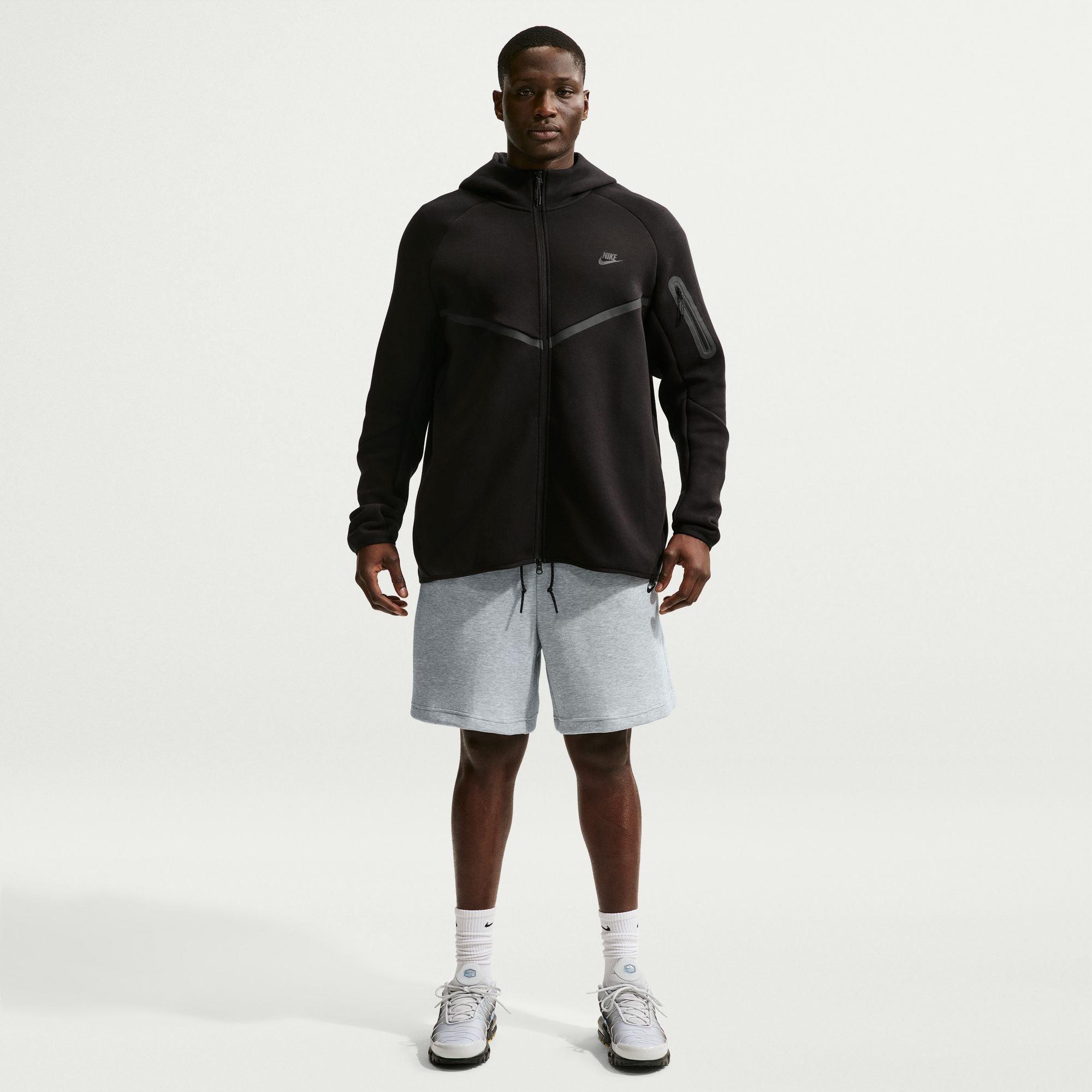 Gris - Nike - Sportswear Tech Fleece Shorts Mens - 7