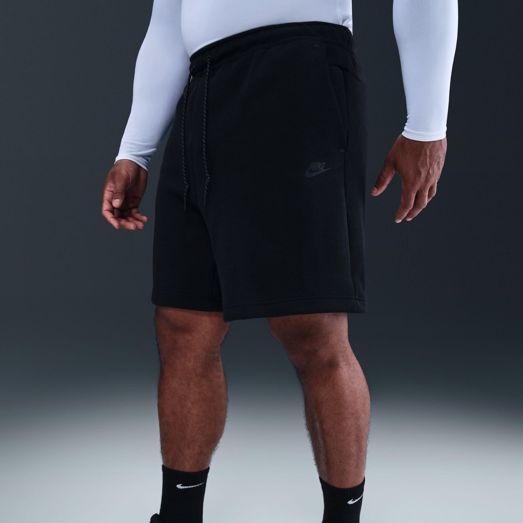 Zwart - Nike - Sportswear Tech Fleece Shorts Mens - 12
