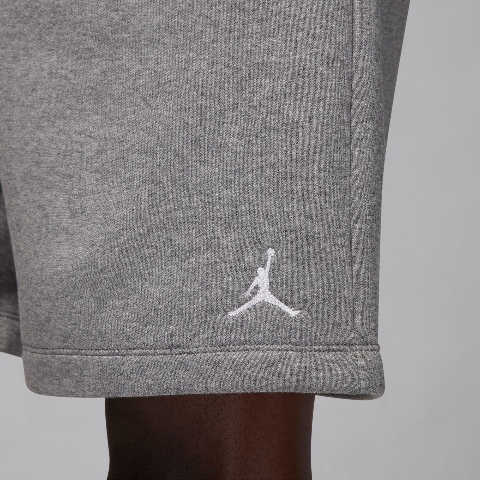 Carbon/White - Air Jordan - AJ Brooklyn Fleece Shorts Mens - 6